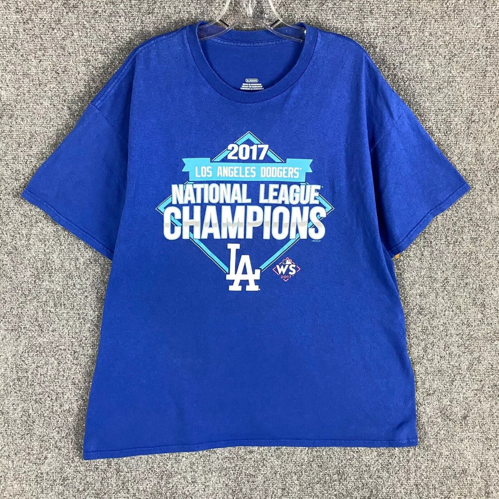 Other Los Angeles Dodgers 2017 National League Champions Shirt XL Size US XL / EU 56 / 4 - 1 Thumbnail