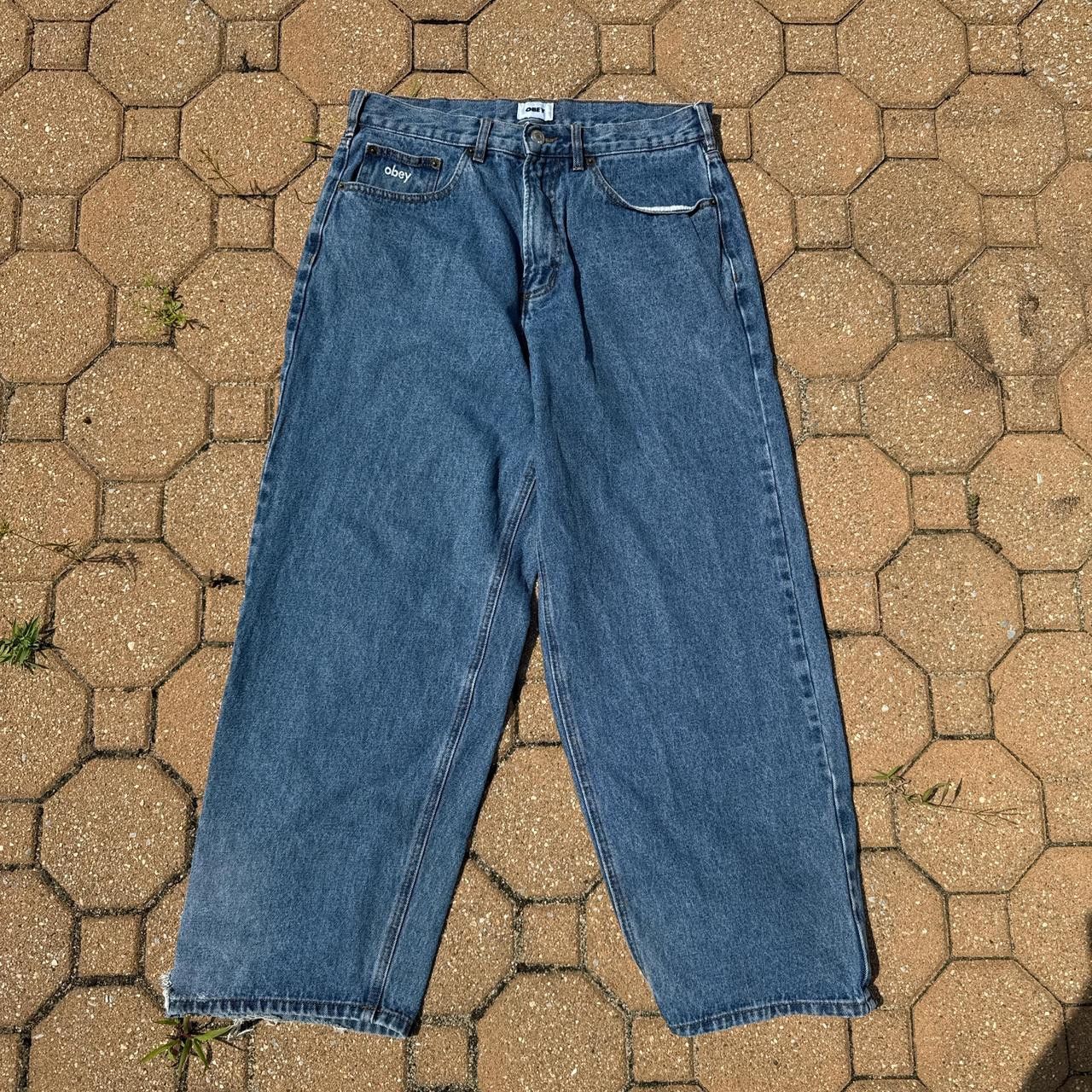 Obey Obey Big Wig Jeans Size US 31 - 1 Thumbnail