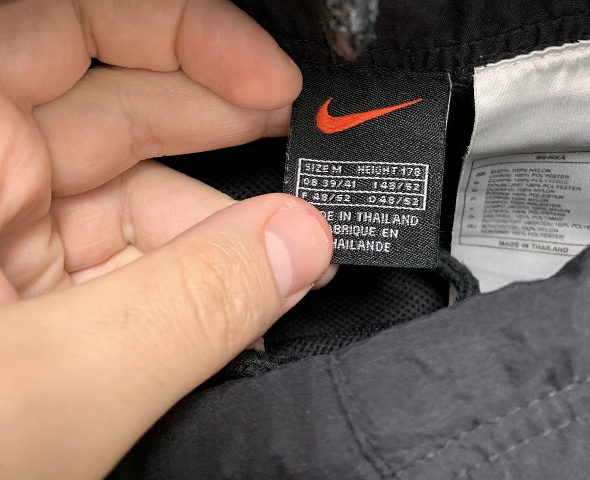 Vintage Nike vintage nylon black shorts 1990 90th L sz 34 Size US 34 / EU 50 - 3 Thumbnail