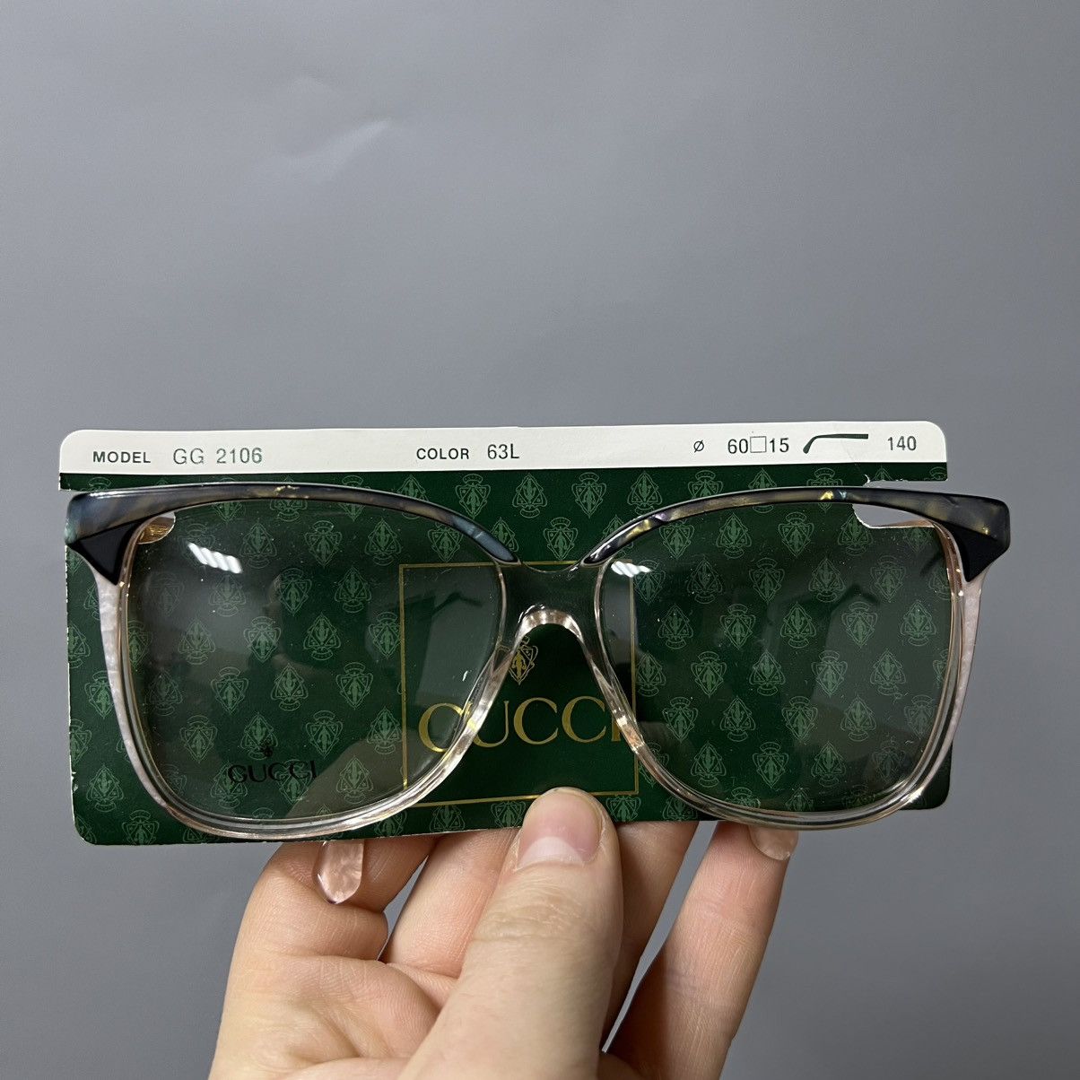 Gucci × Vintage Gucci Vintage Frame glasses NEW DEAD STOCK 80’s Size ONE SIZE - 2 Thumbnail