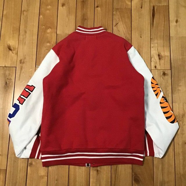 Bape BAPE SHARK SWEAT VARSITY JACKET a bathing ape Size US M / EU 48-50 / 2 - 3 Thumbnail