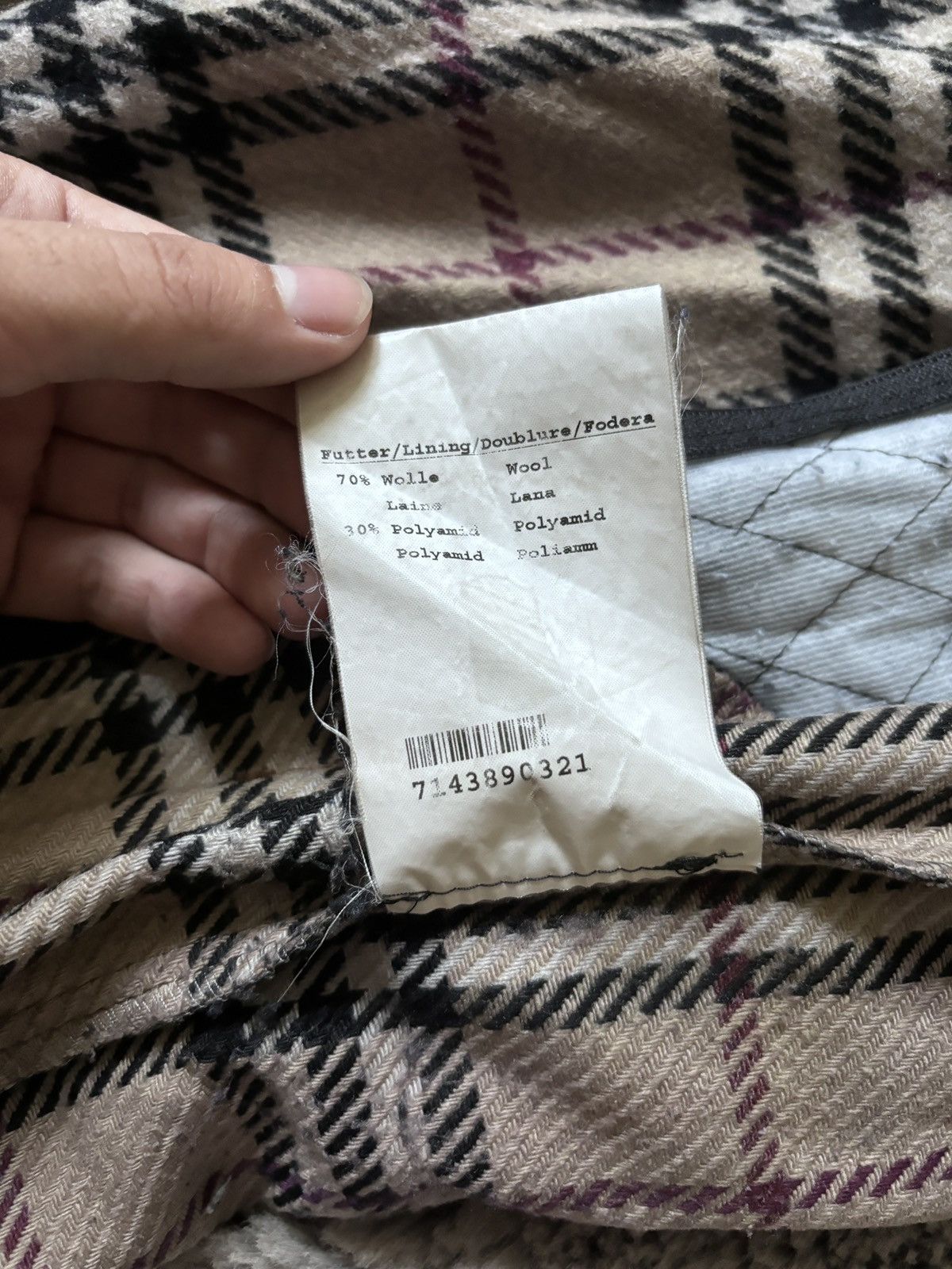 Burberry × Vintage Burberry London Vintage Coat Nova Check vest 2 in 1 jacket Size US M / EU 48-50 / 2 - 13 Thumbnail