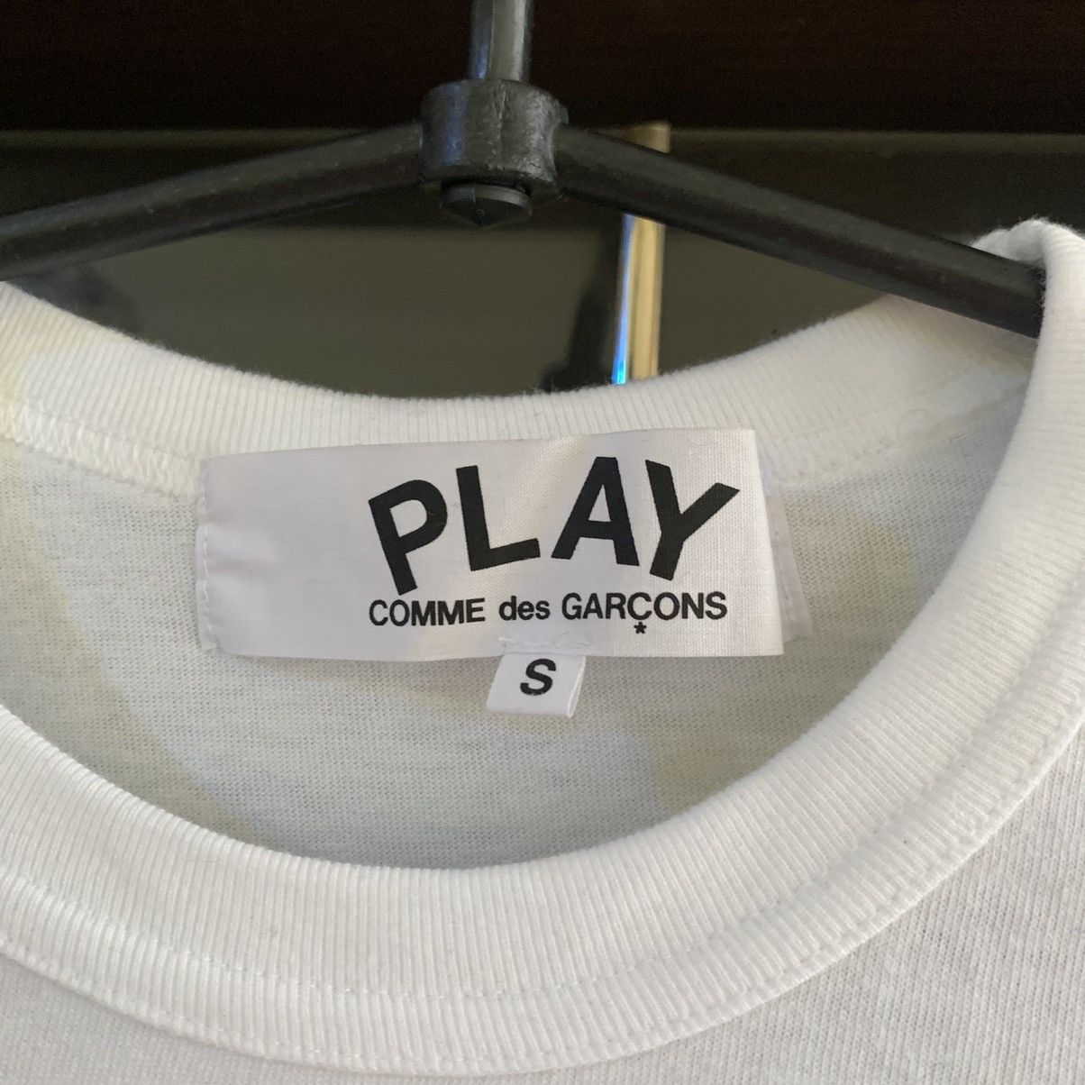 Comme des Garcons Play Comme Des Garcons White Longsleeve S Size US S / EU 44-46 / 1 - 4 Thumbnail