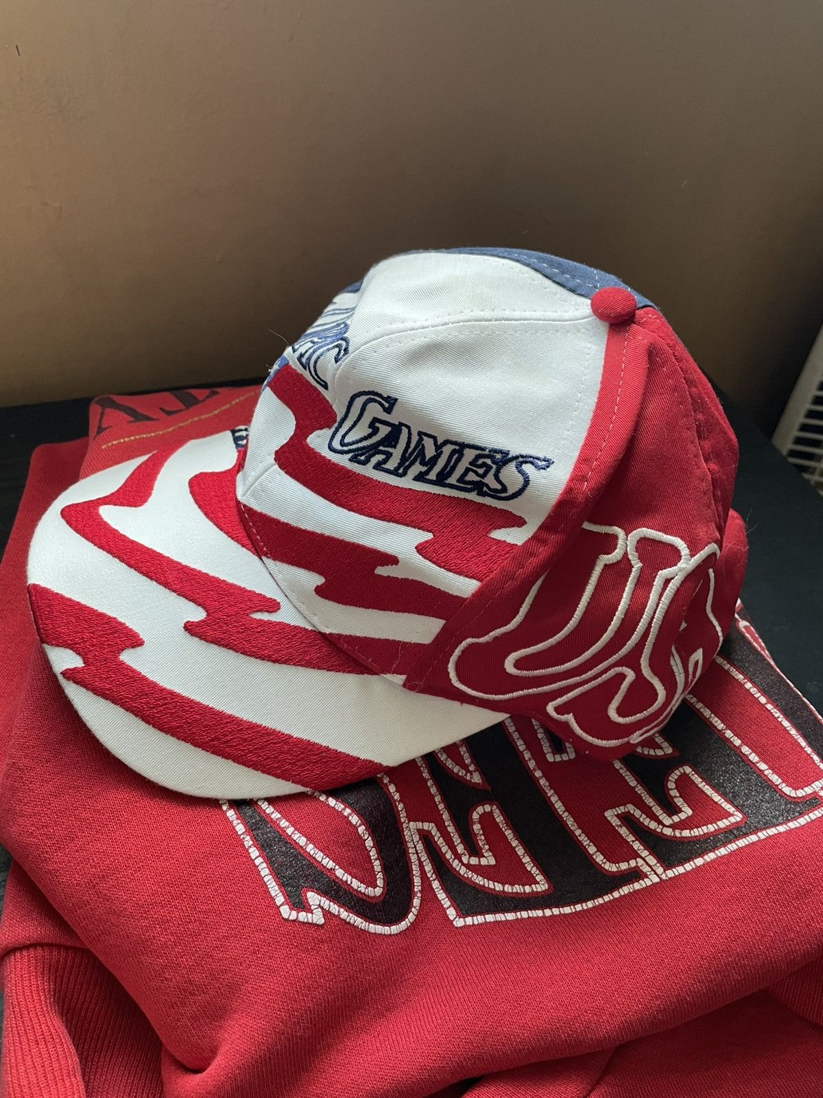 Logo 7 1996 USA Olympics Snapback Size ONE SIZE - 6 Thumbnail