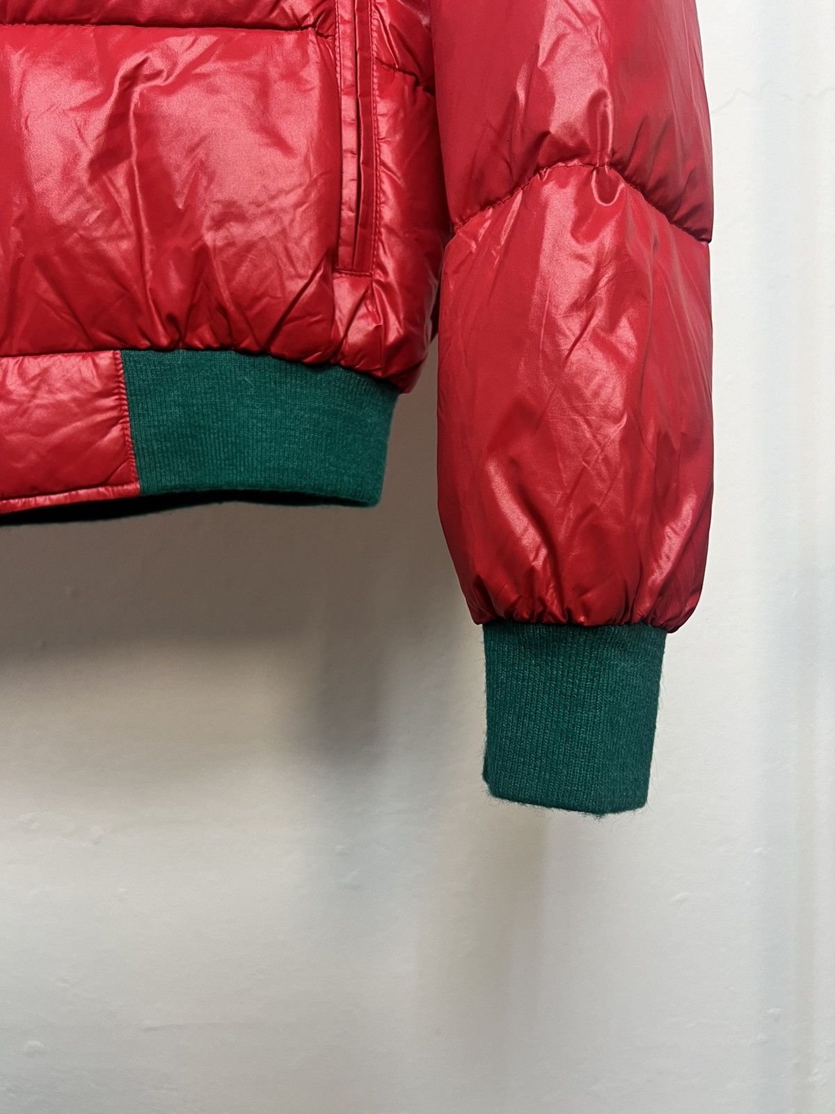 Moncler Moncler Puffer Red Down Bomber Jacket Size US S / EU 44-46 / 1 - 6 Thumbnail