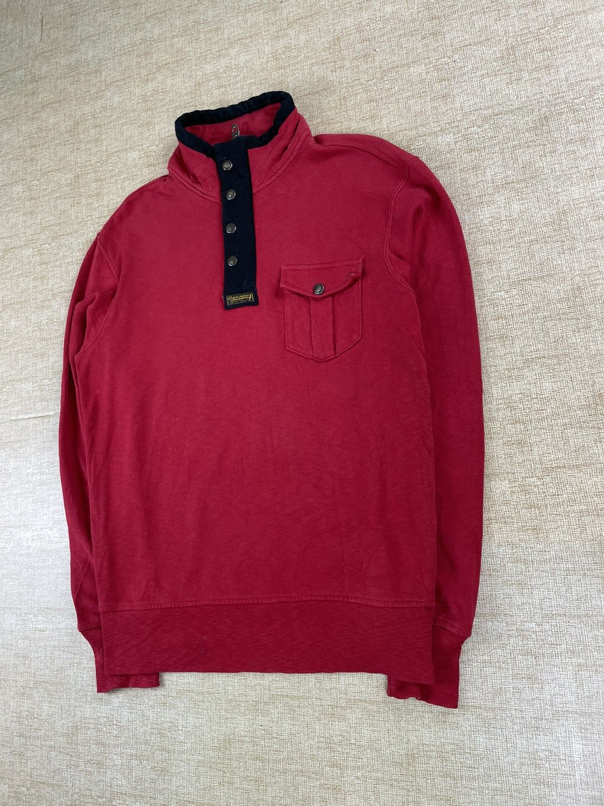 Polo Ralph Lauren × Vintage VINTAGE POLO RALPH LAUREN 90s Half Zipper Button Shirt Size US M / EU 48-50 / 2 - 5 Thumbnail