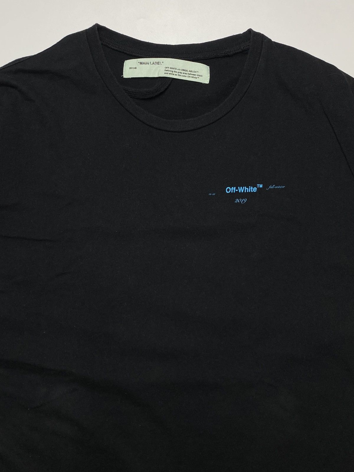 Off-White Off-White S/S18 Gradient Arrow T-Shirt Size US M / EU 48-50 / 2 - 11 Thumbnail