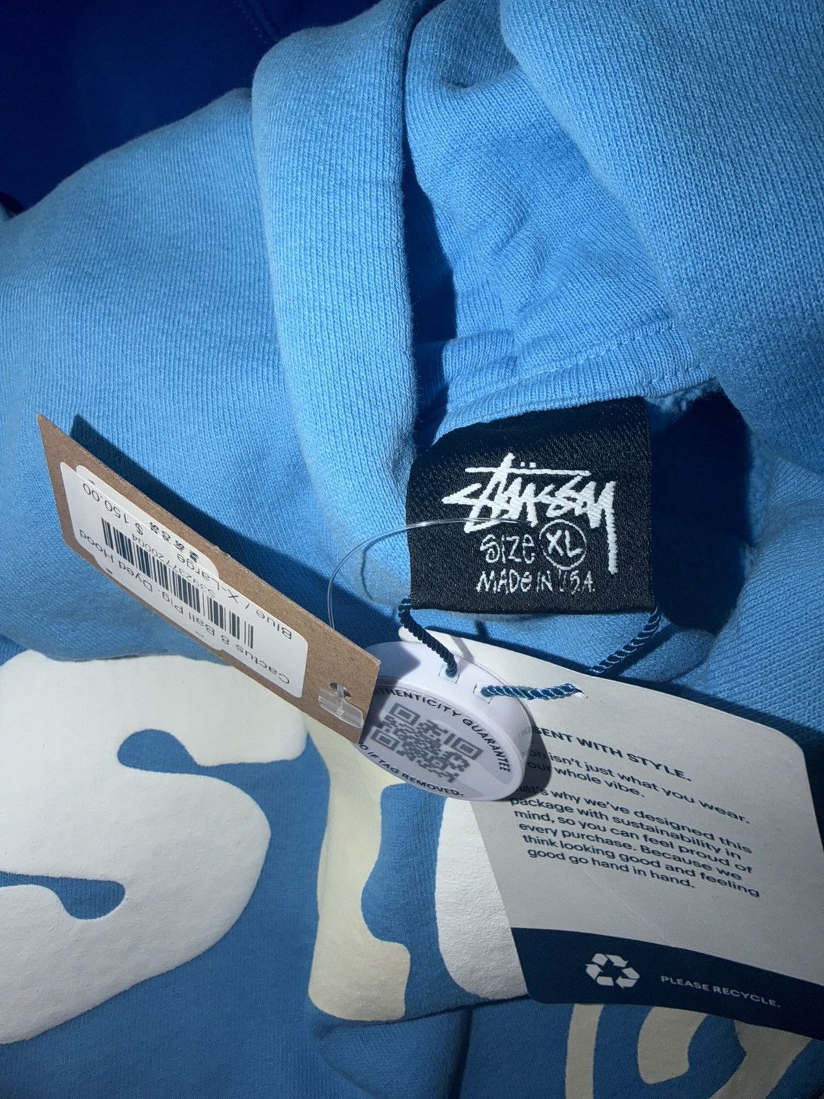 Cactus Plant Flea Market × Stussy Stussy CPFM 8 Ball Hoodie Sz XL Size US XL / EU 56 / 4 - 6 Thumbnail