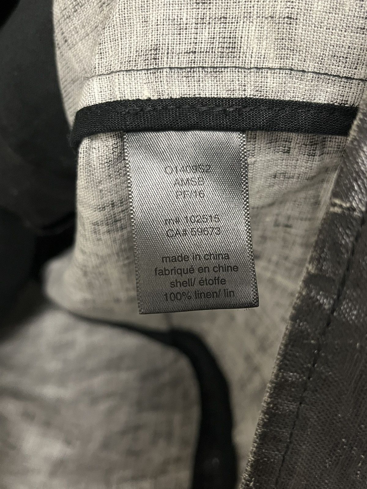 John Varvatos Coated Linen Moto jacket. 36 Size US S / EU 44-46 / 1 - 11 Thumbnail