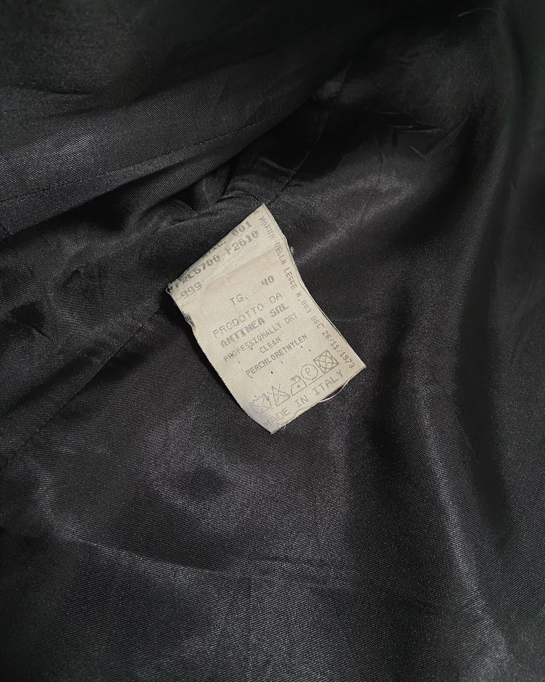Emporio Armani × Vintage VINTAGE 1980s EMPORIO ARMANI WOOL COAT Size US M / EU 48-50 / 2 - 4 Thumbnail