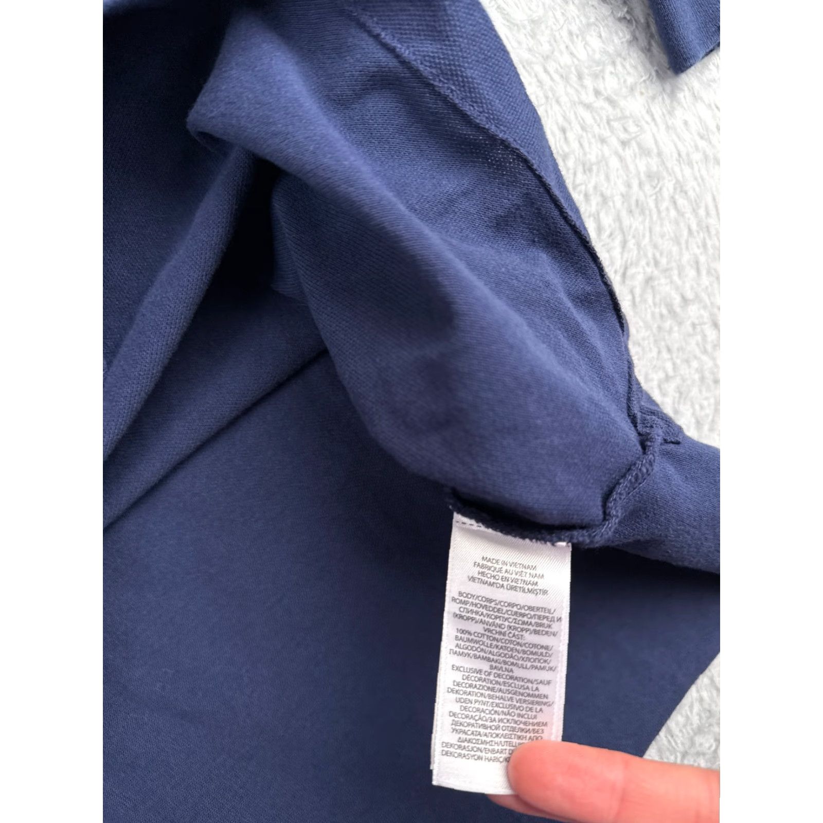Ralph Lauren Ralph Lauren Polo Shirt Adult Big & Tall 2XL Blue Polo Shirt Jersey Cotton Long Sleeve Men 100% Cotton Polo Size US XXL / EU 58 / 5 - 7 Thumbnail