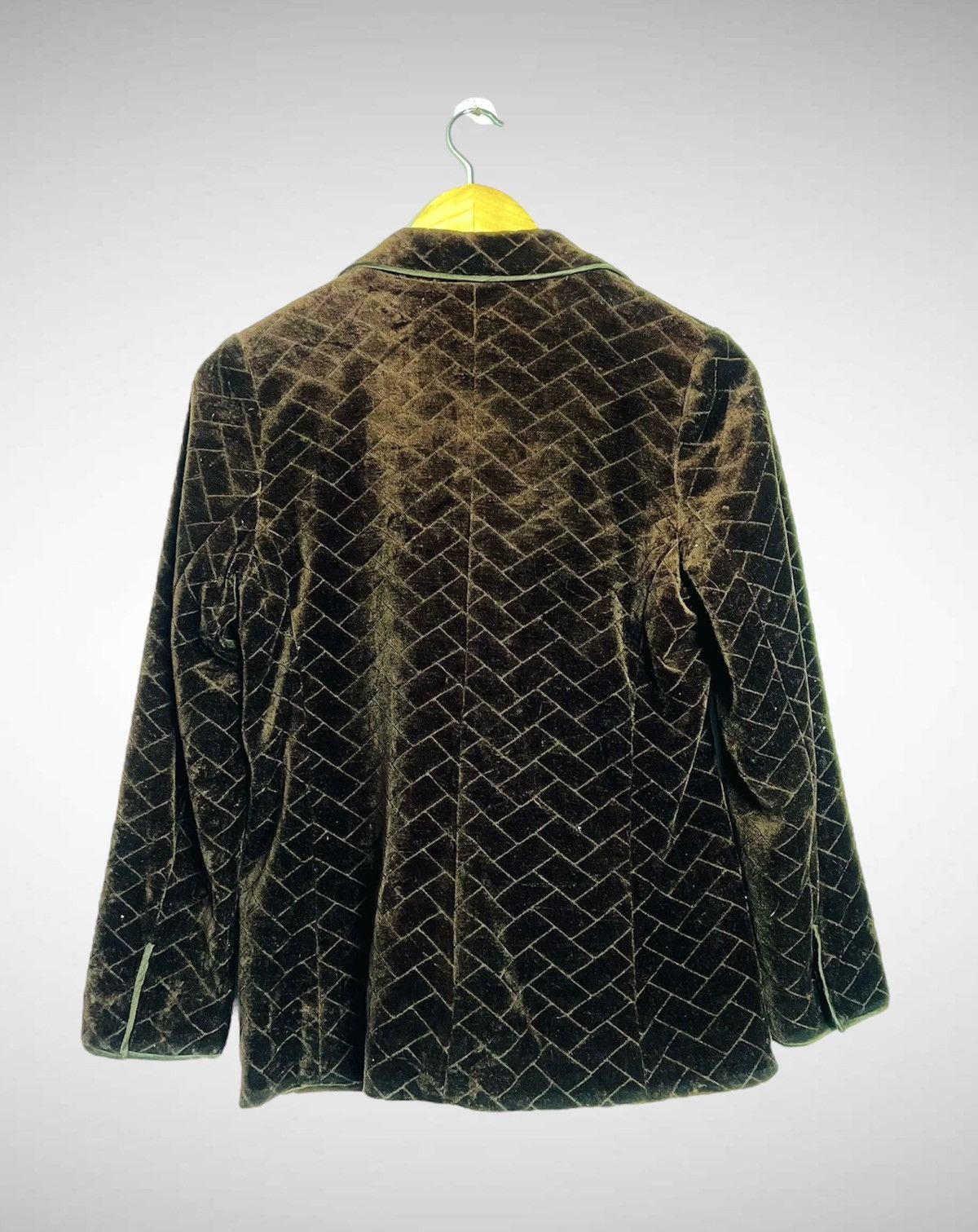 Japanese Brand Takeo Nishida Velvet Blazer Size S / US 4 / IT 40 - 3 Thumbnail
