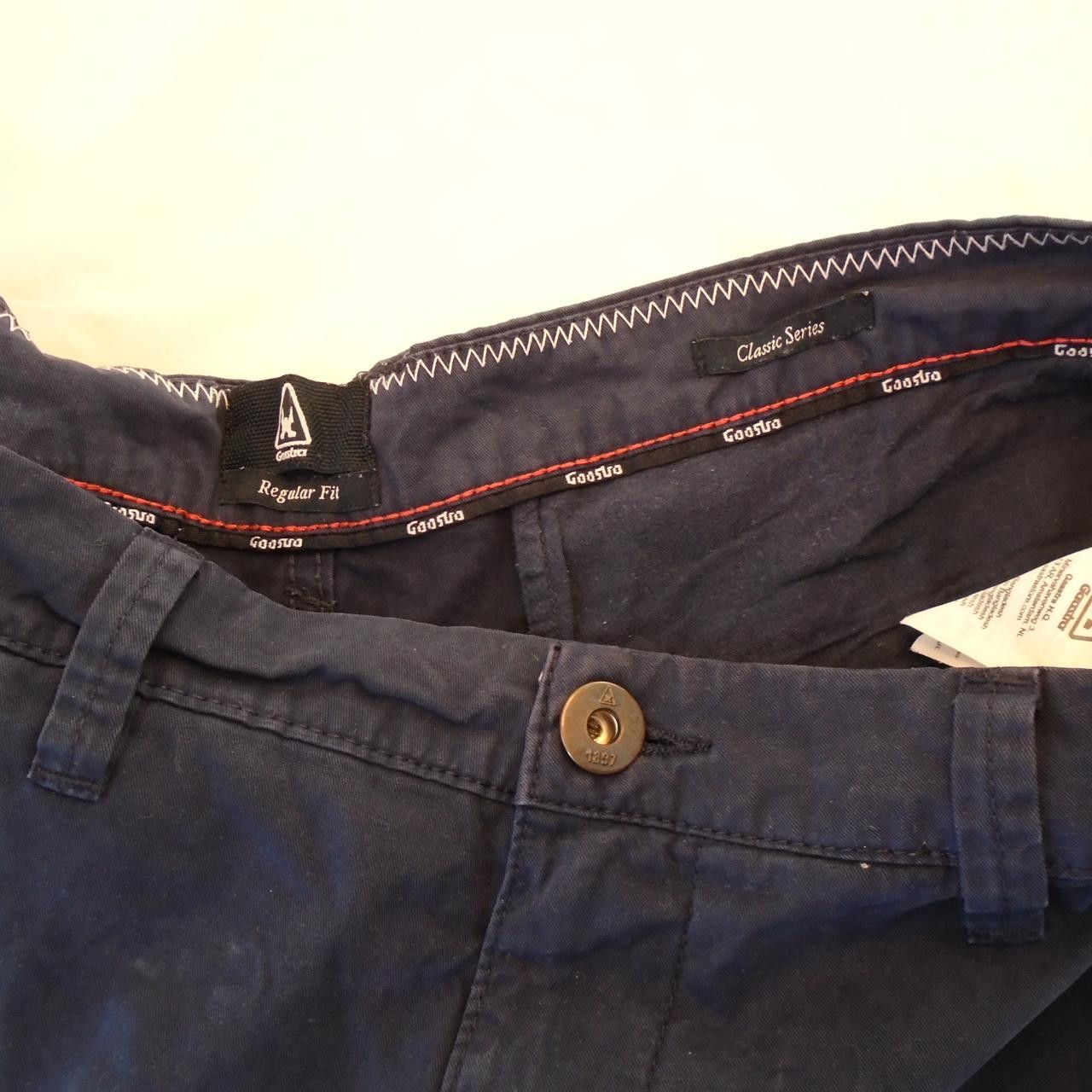 Vintage Men's Shorts Gaastra. Dark blue. S. Used. Good Size US 28 / EU 44 - 10 Thumbnail