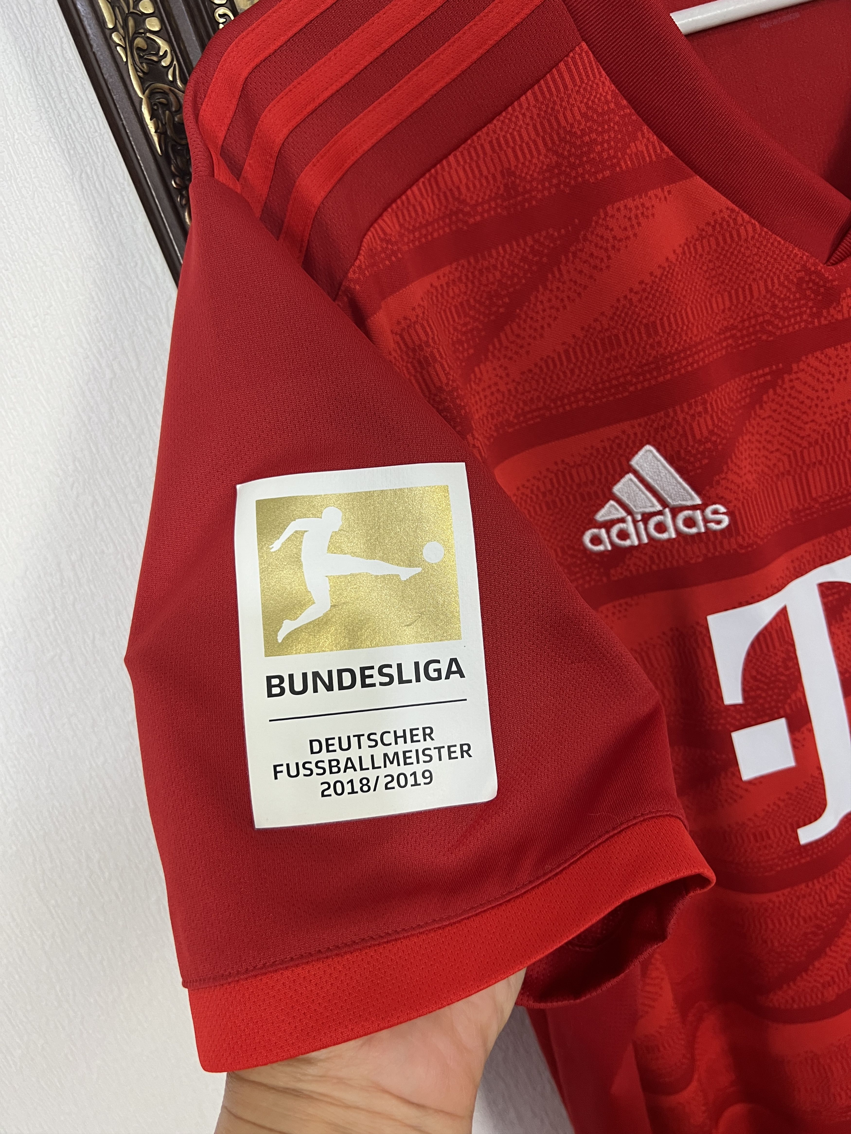 Adidas Bayern Munich Home football shirt 2018 #22 Gnabry Adidas Size US XL / EU 56 / 4 - 8 Thumbnail