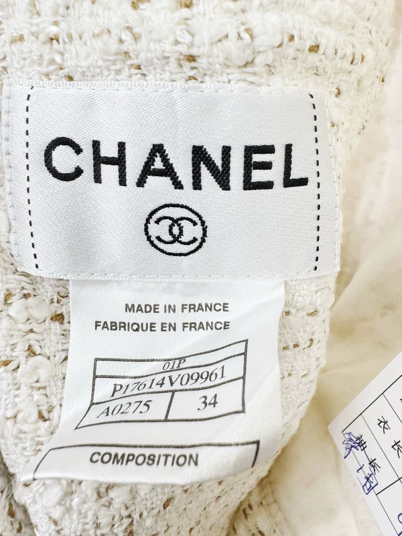 Chanel Chanel Woven Overalls for Women, Size 34 -2505 Size 33" - 5 Thumbnail