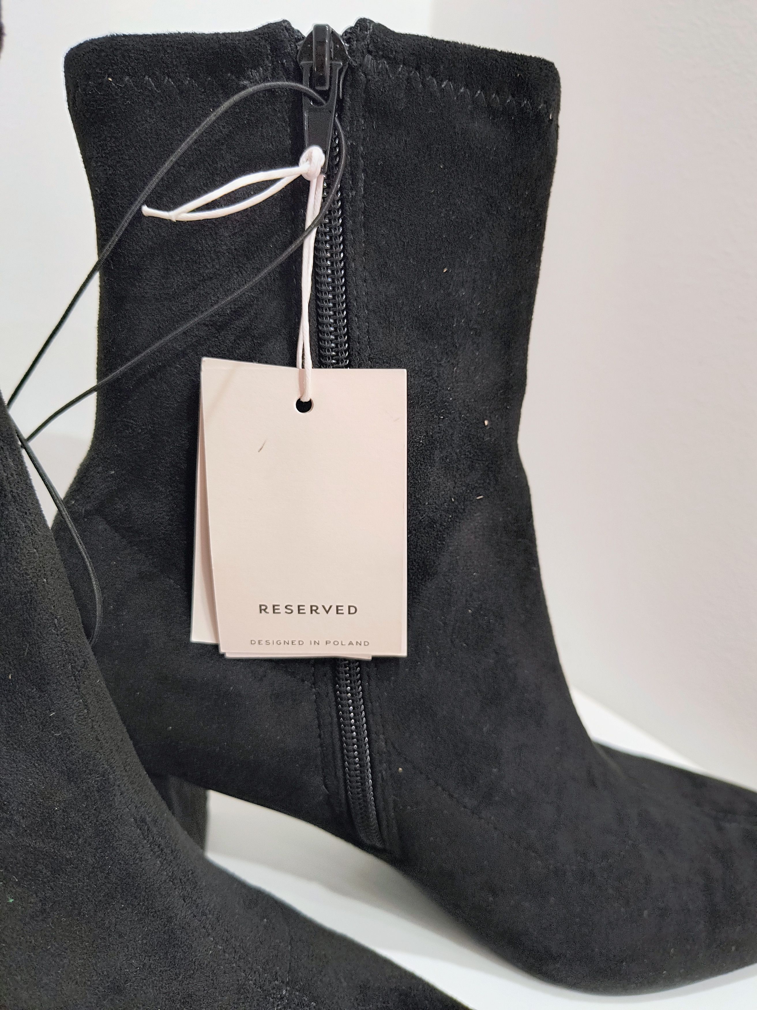 Reserved Suede ankle boots 41·New with tags·Reserved Size US 8 / IT 38 - 4 Thumbnail