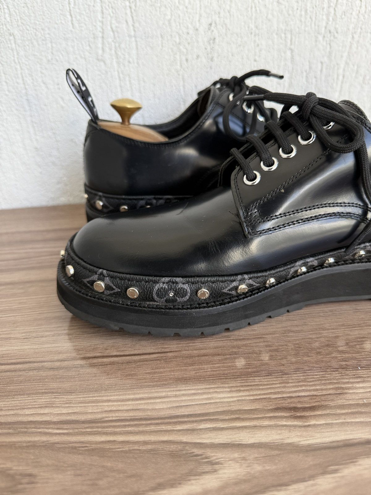Louis Vuitton ice Line Derby with monogram eclipse Size US 7 / EU 40 - 19 Thumbnail