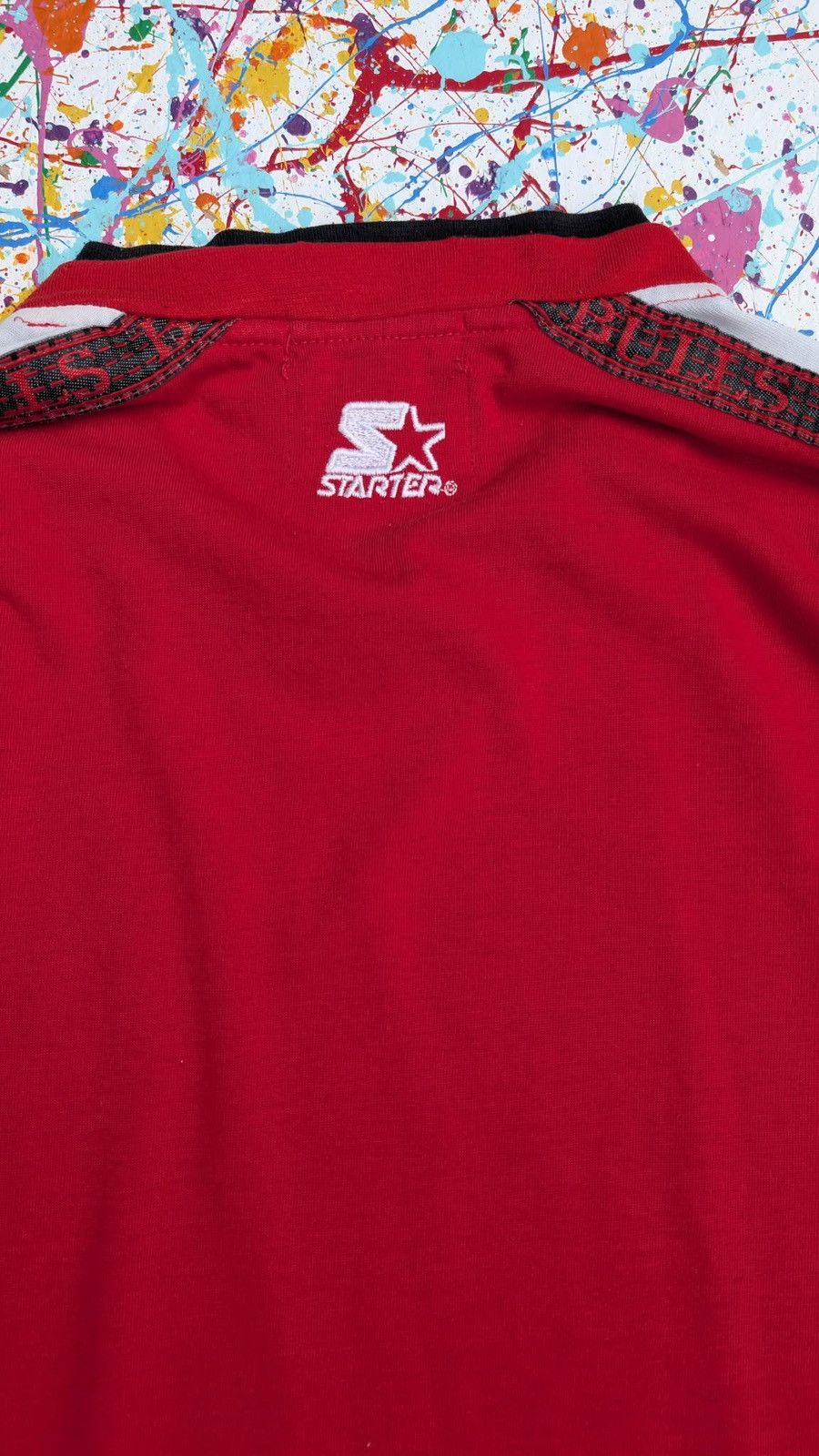 Starter Vintage Chicago bulls tshirt tee 90s Starter basketball Size US L / EU 52-54 / 3 - 10 Thumbnail