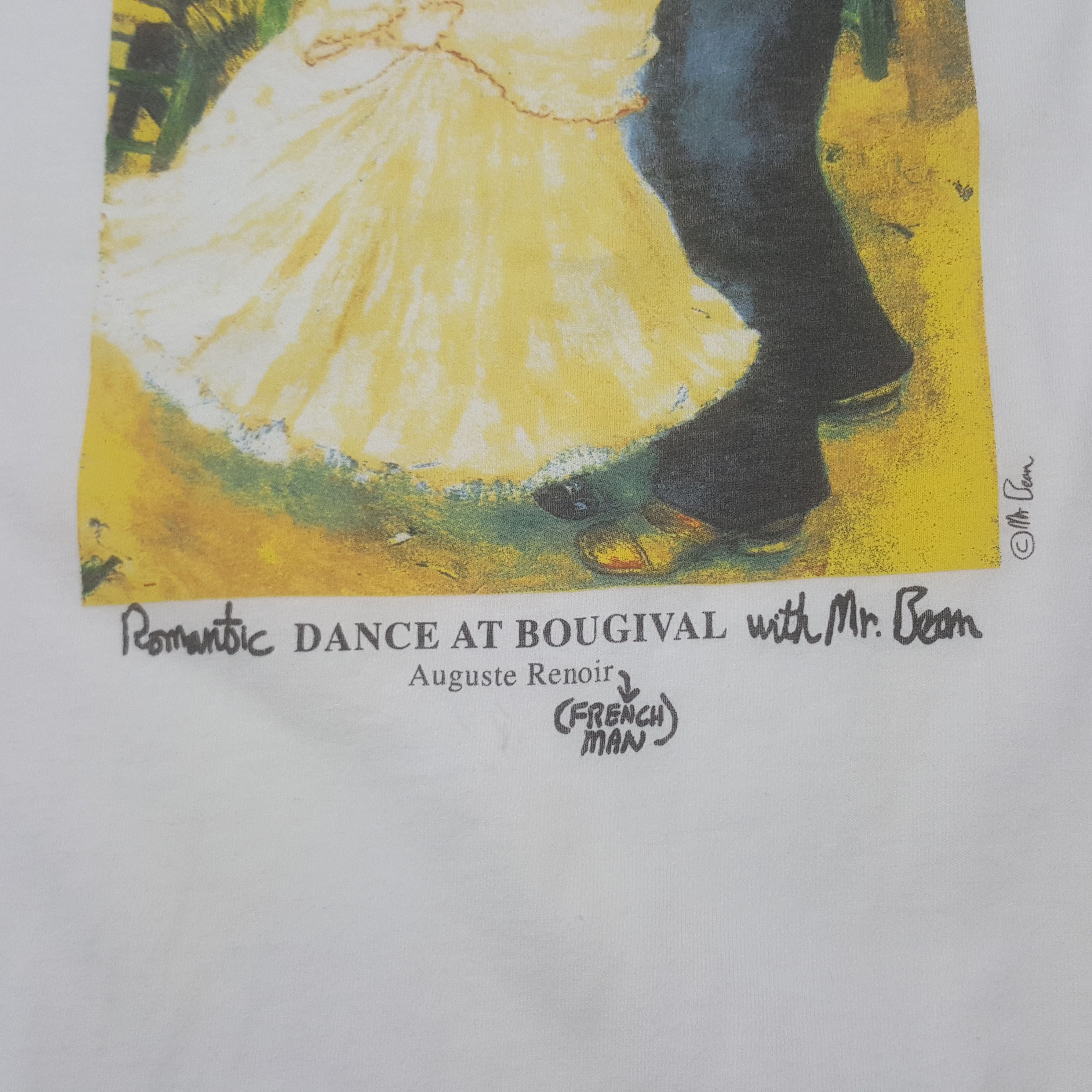 Vintage Vintage 90’s Ramntic Dance At Bougival Tshirt Size US XL / EU 56 / 4 - 3 Thumbnail
