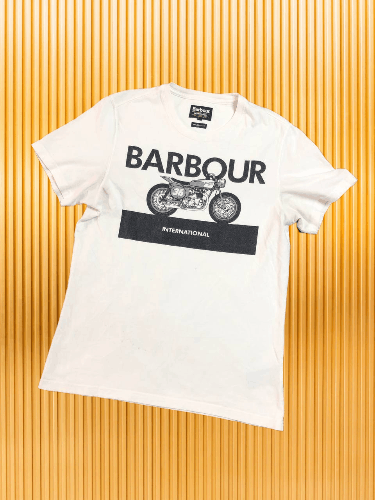 Barbour × Vintage Barbour Cotton T-Shirt England Brand Barbour Tee Casual Size US S / EU 44-46 / 1 - 1 Thumbnail