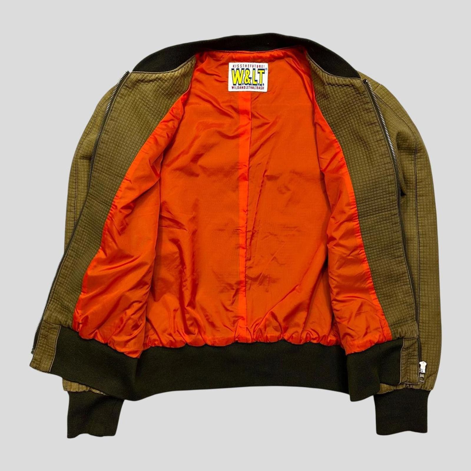 Walter Van Beirendonck W+LT Walter 00s 3D Texture Ripstop Lightning Bomber Jacket S Size S / US 4 / IT 40 - 4 Thumbnail