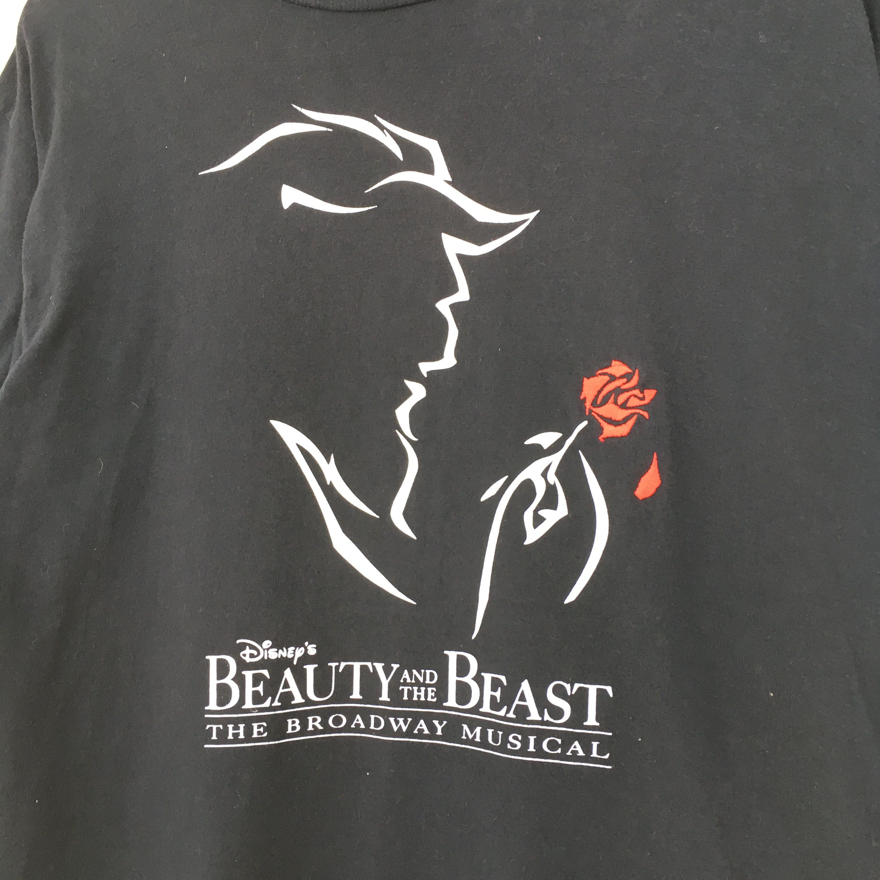 Disney × Vintage Vintage 90's Beauty And The Beast Disney Tshirt Medium Size US M / EU 48-50 / 2 - 4 Thumbnail