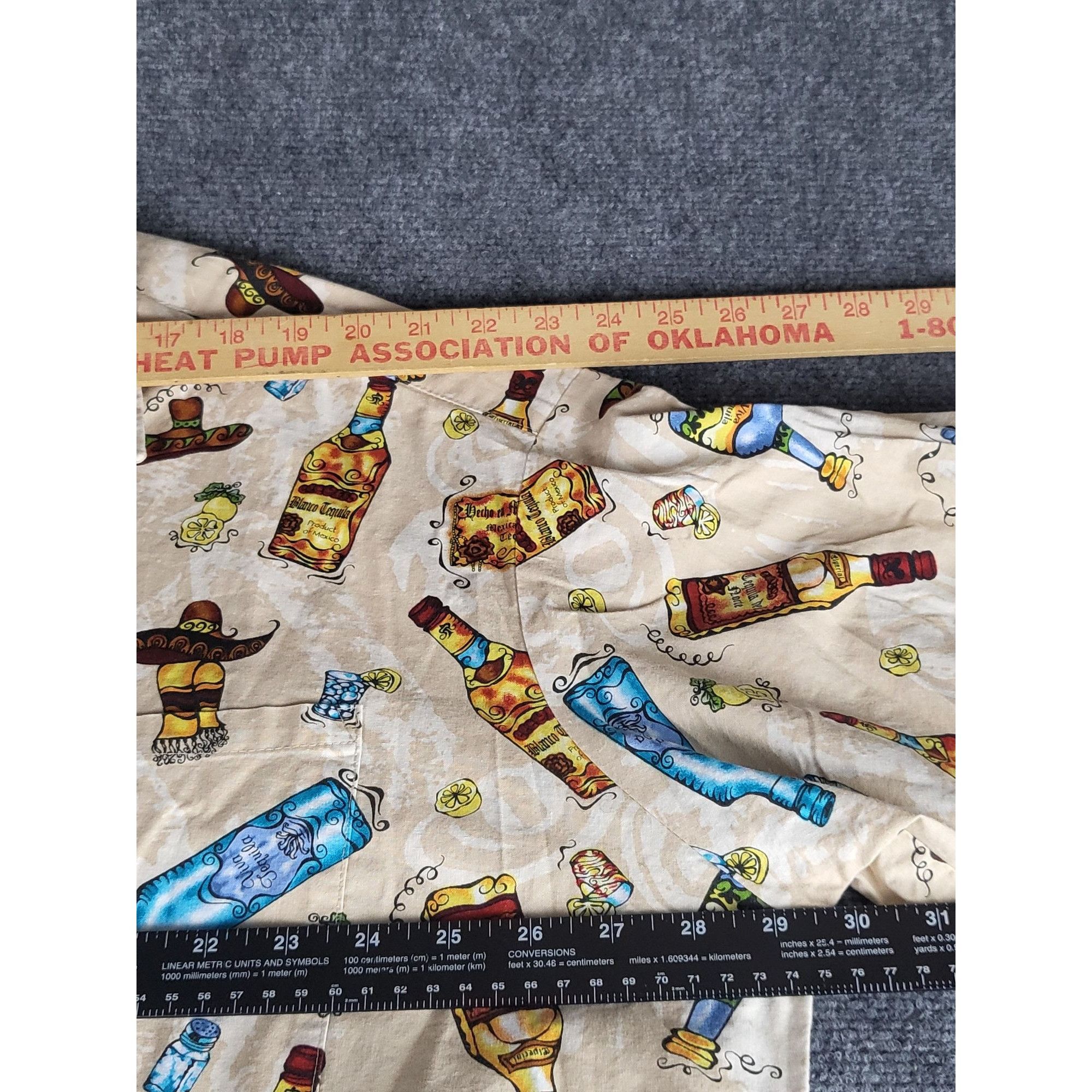 Island Shores Moon Dog Shirt Co. Handmade Men Sz XXL Tequila Bottles Casua Size US XXL / EU 58 / 5 - 5 Thumbnail