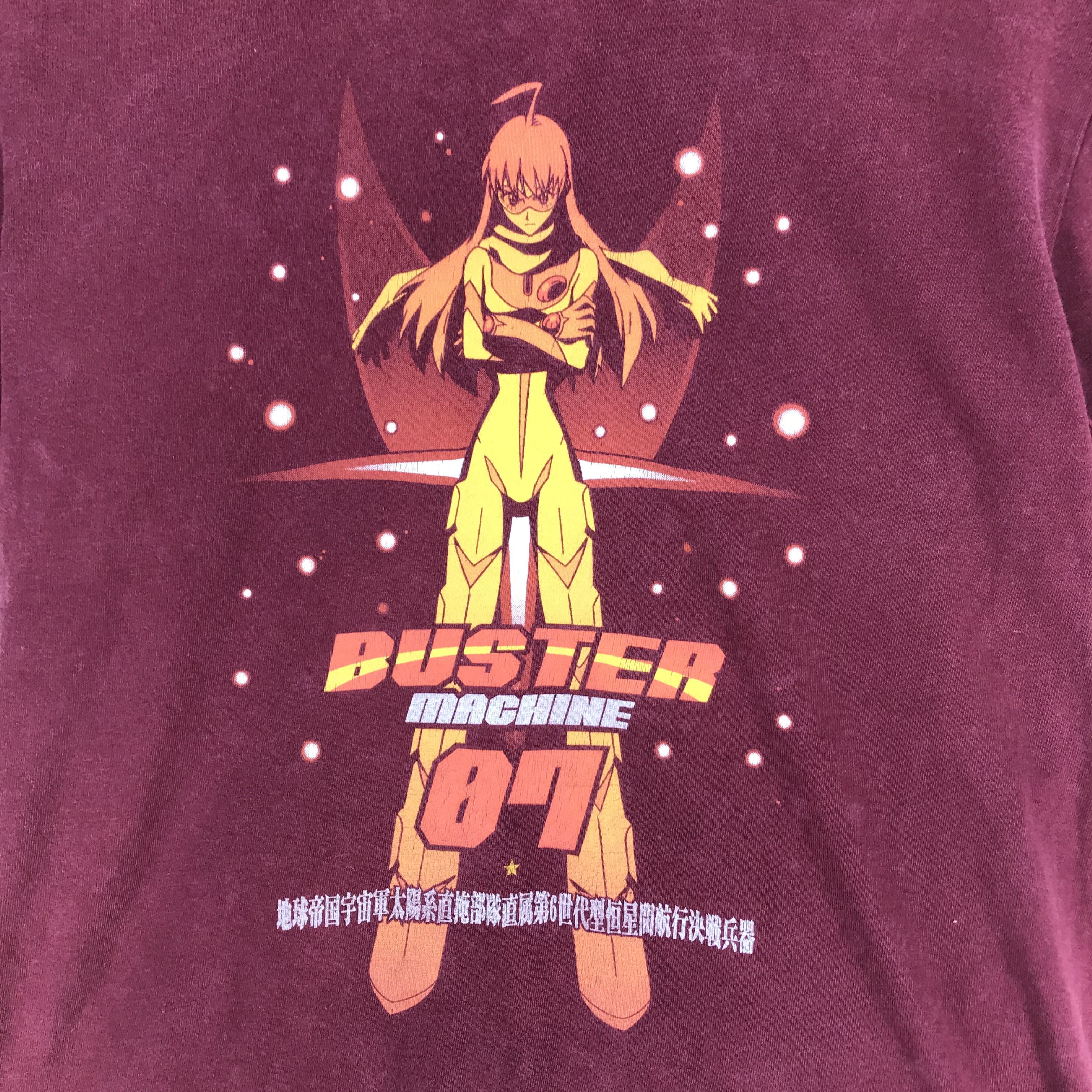 Anime Japan Anime Gunbuster Nono's Buster Machine 7 Tees #2681-29 Size US M / EU 48-50 / 2 - 3 Thumbnail