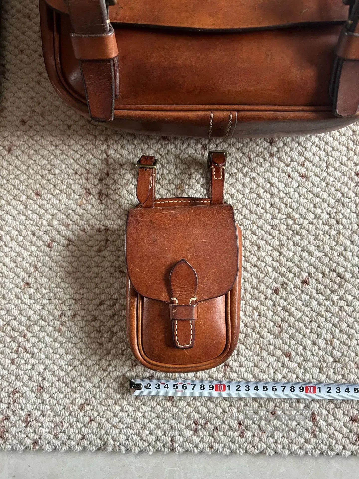 DEMONITES vespa leather messenger bags set. Size ONE SIZE - 5 Thumbnail
