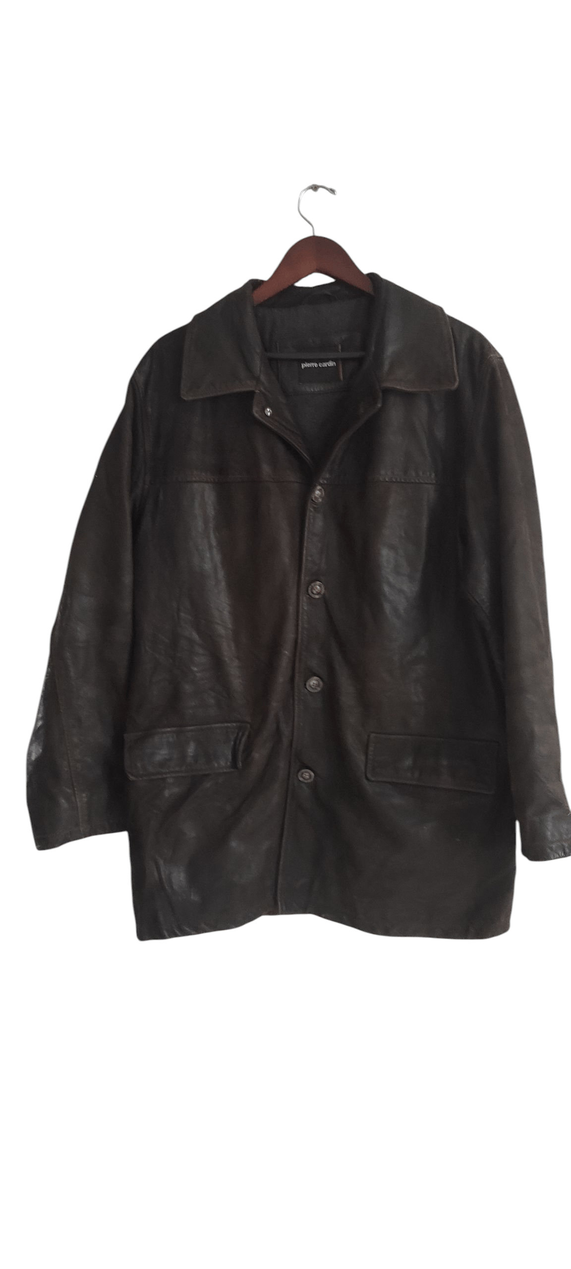 Pierre Cardin Pierre Cardin Leather Men Leather Jackets Classic Collection Size US M / EU 48-50 / 2 - 1 Thumbnail