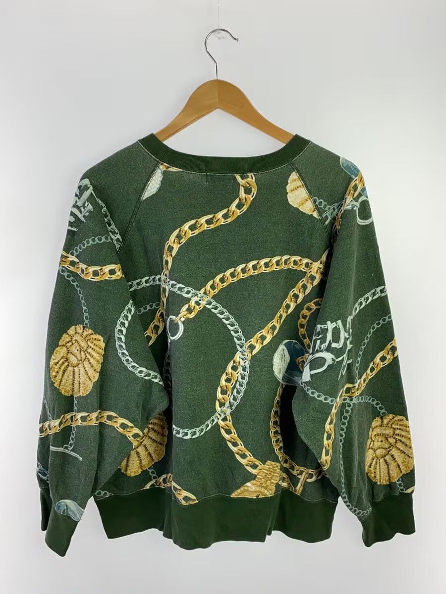 Bape A Bathing Ape Whole Pattern Cotton Sweatshirt Green Size US L / EU 52-54 / 3 - 2 Thumbnail
