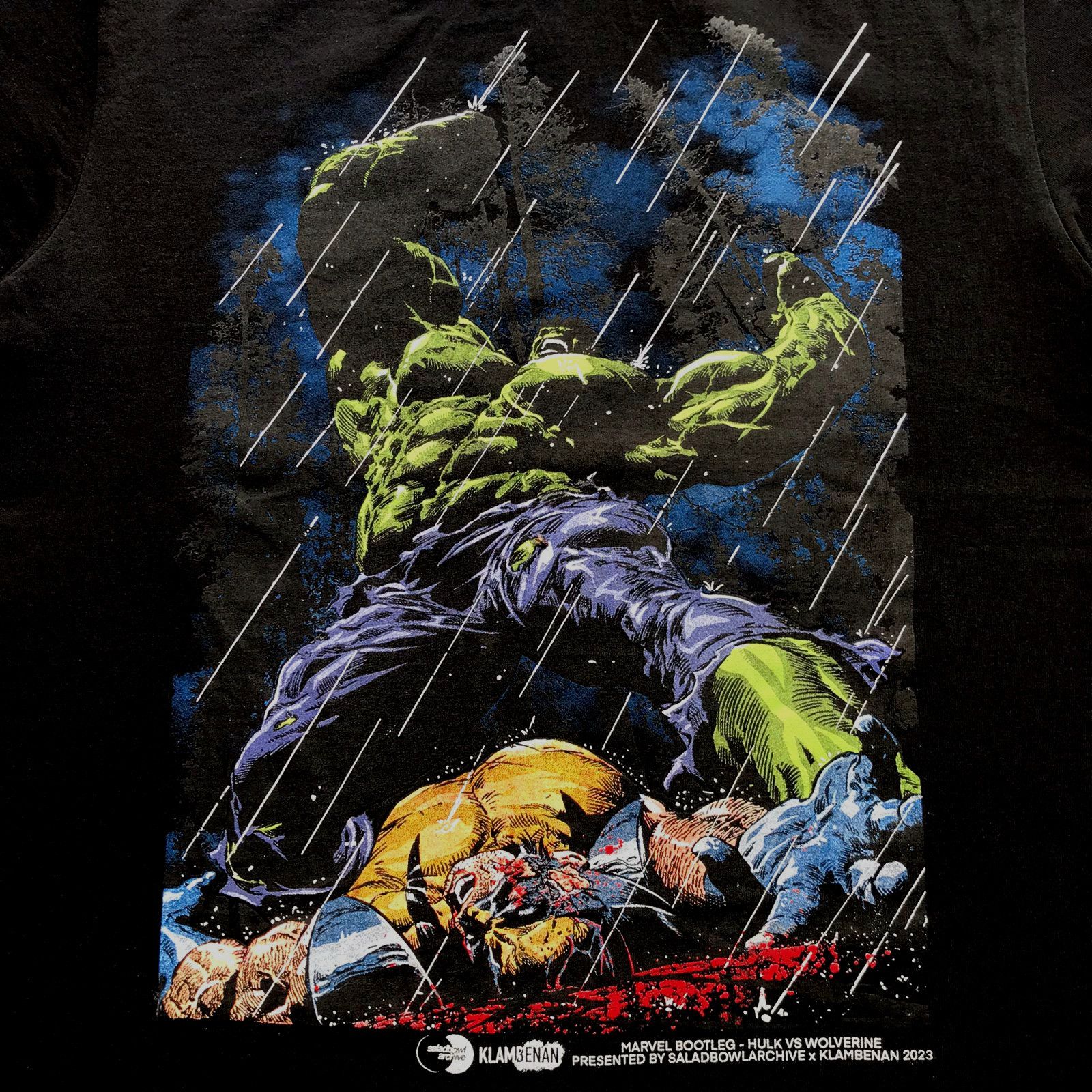 Anime × Marvel Comics Marvel Comics Hulk VS Wolverine T Shirt Size US XXL / EU 58 / 5 - 1 Thumbnail