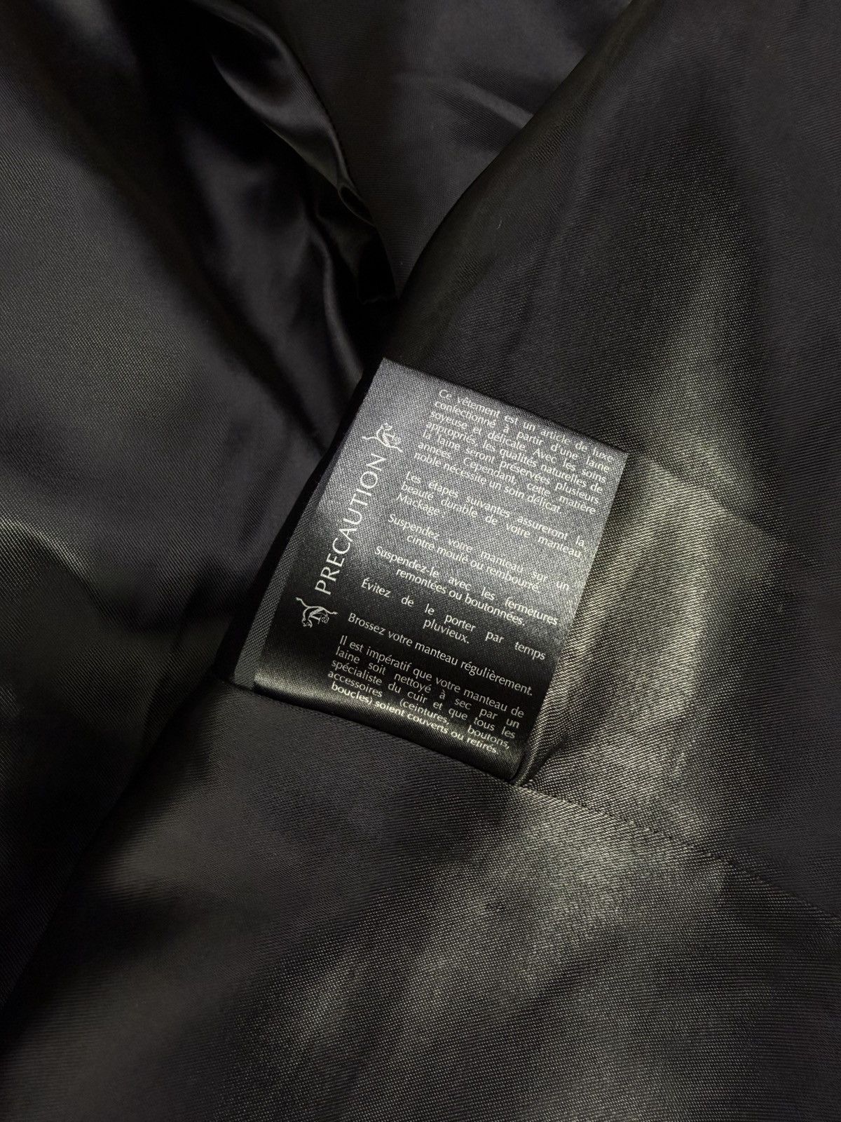 Mackage Mackage Black cashemere wool leather Coat jacket Modern Size M / US 6-8 / IT 42-44 - 18 Thumbnail