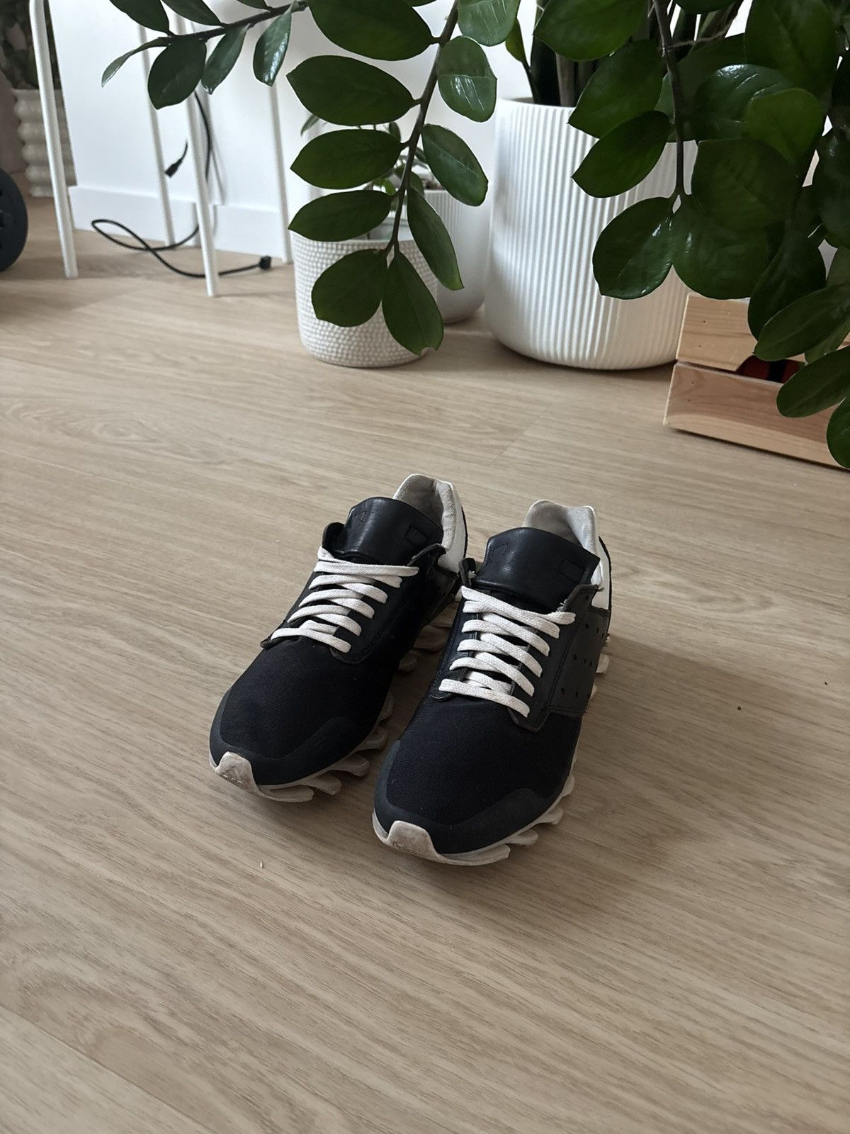 Adidas × Rick Owens Rick Owens x Adidas Springblade Vintage aw15 ss15 2015 Size US 5.5 / EU 38 - 3 Thumbnail