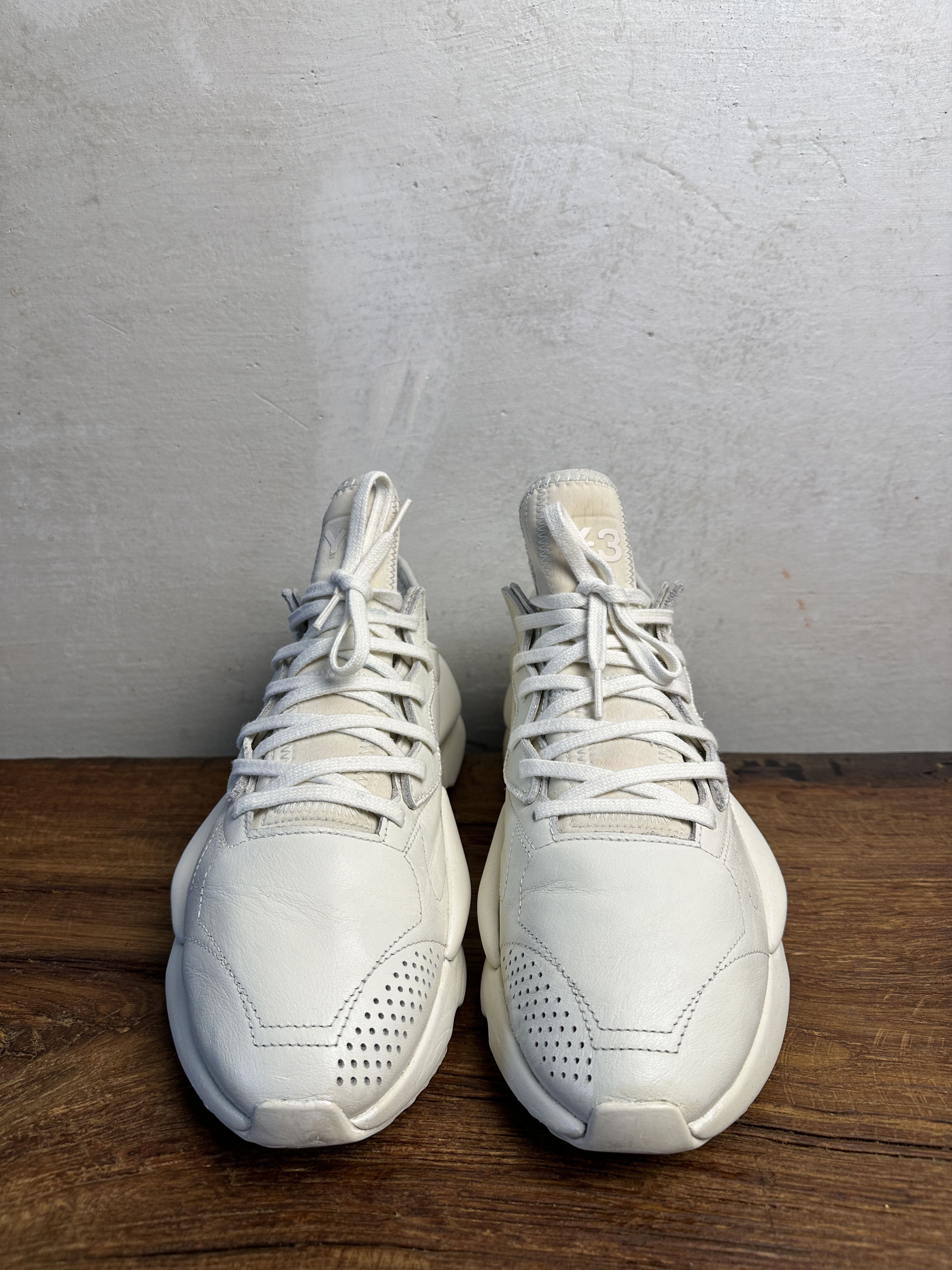 Adidas Adidas Y-3 Kaiwa Off-White Sneakers Size US 10.5 / EU 43-44 - 10 Thumbnail