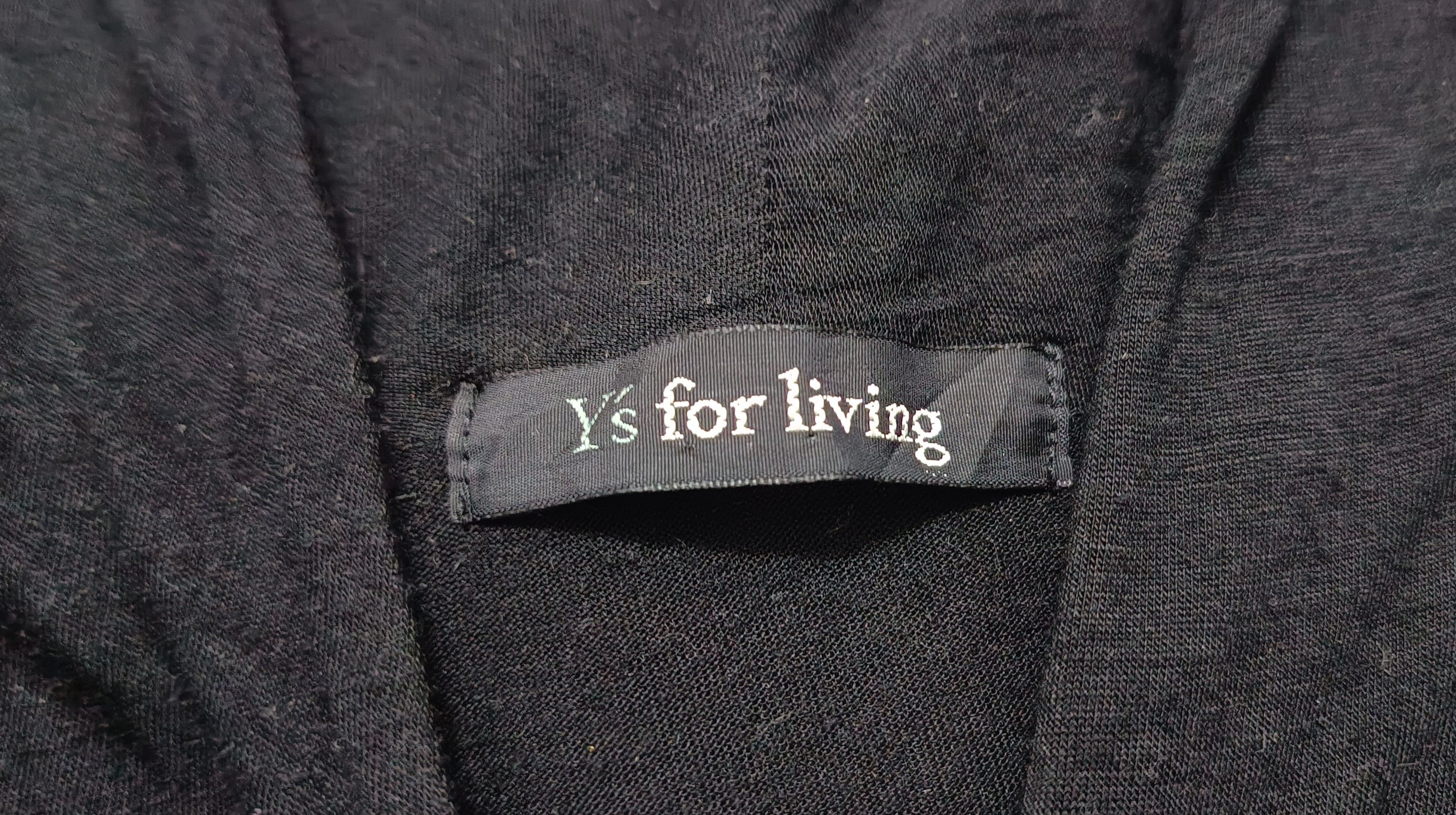 Yohji Yamamoto 🔥🔥Rare Y's For living Black Cardigan Size M / US 6-8 / IT 42-44 - 2 Thumbnail