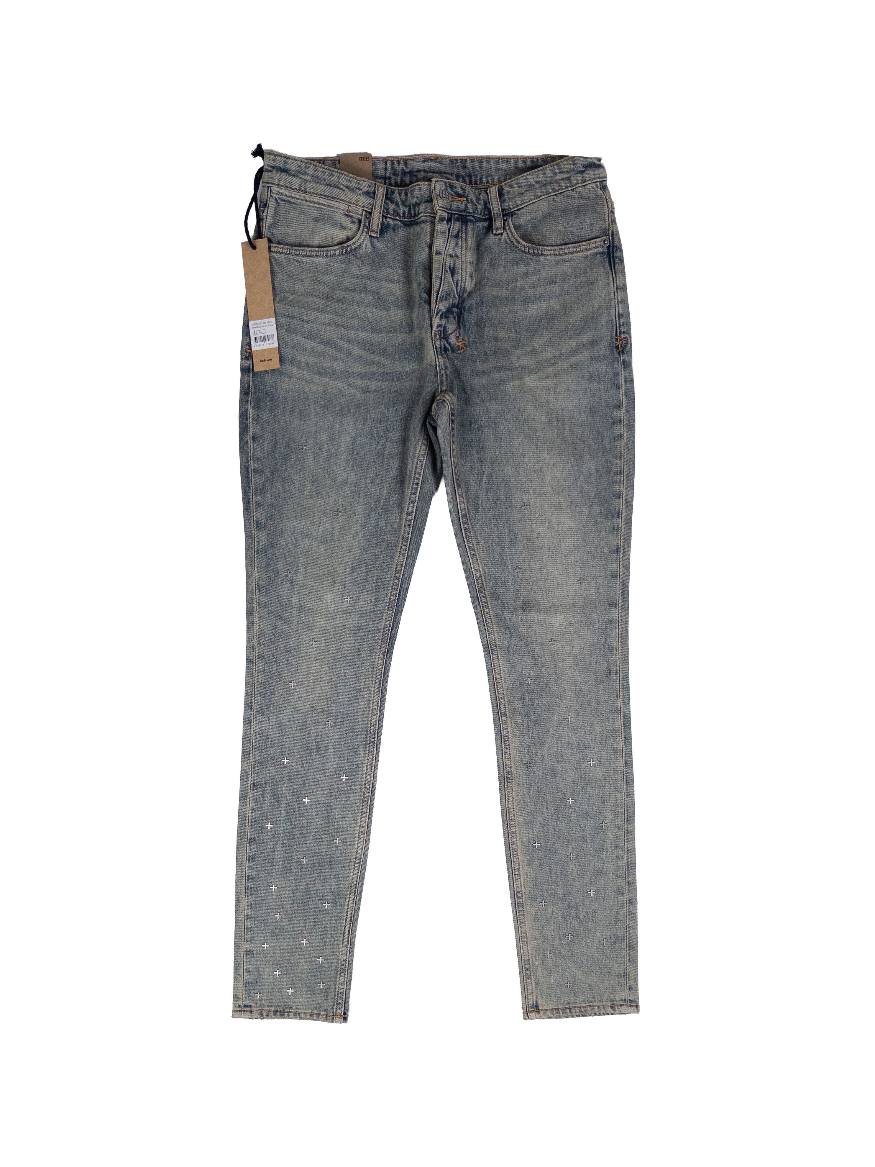 Ksubi Van Winkle STAGELIGHT METALIK Jeans Size 34 Brand New