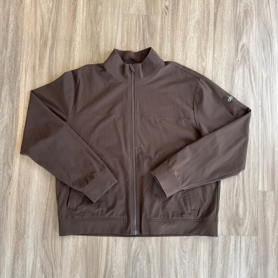 Alo ALO Co-Op Bomber Jacket Espresso Brown Size US L / EU 52-54 / 3 - 1 Thumbnail