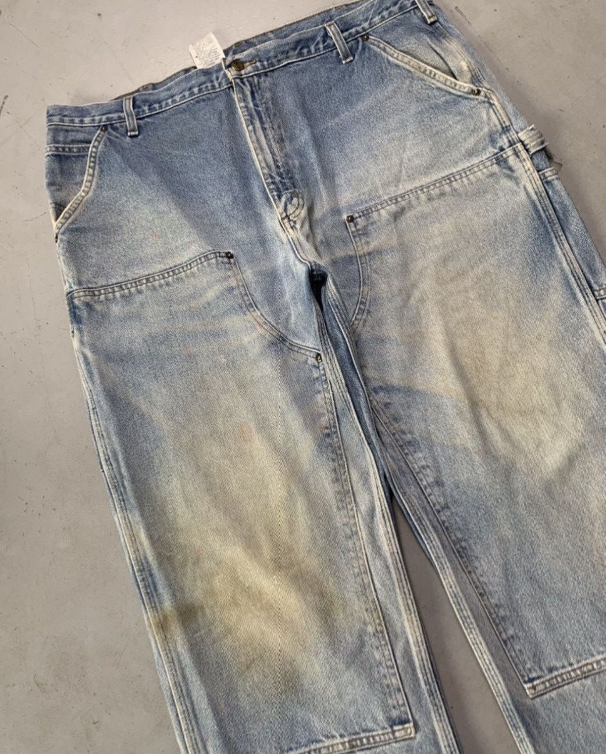 Carhartt Vintage carhartt b136 dst double knee denim Size US 40 / EU 56 - 6 Thumbnail
