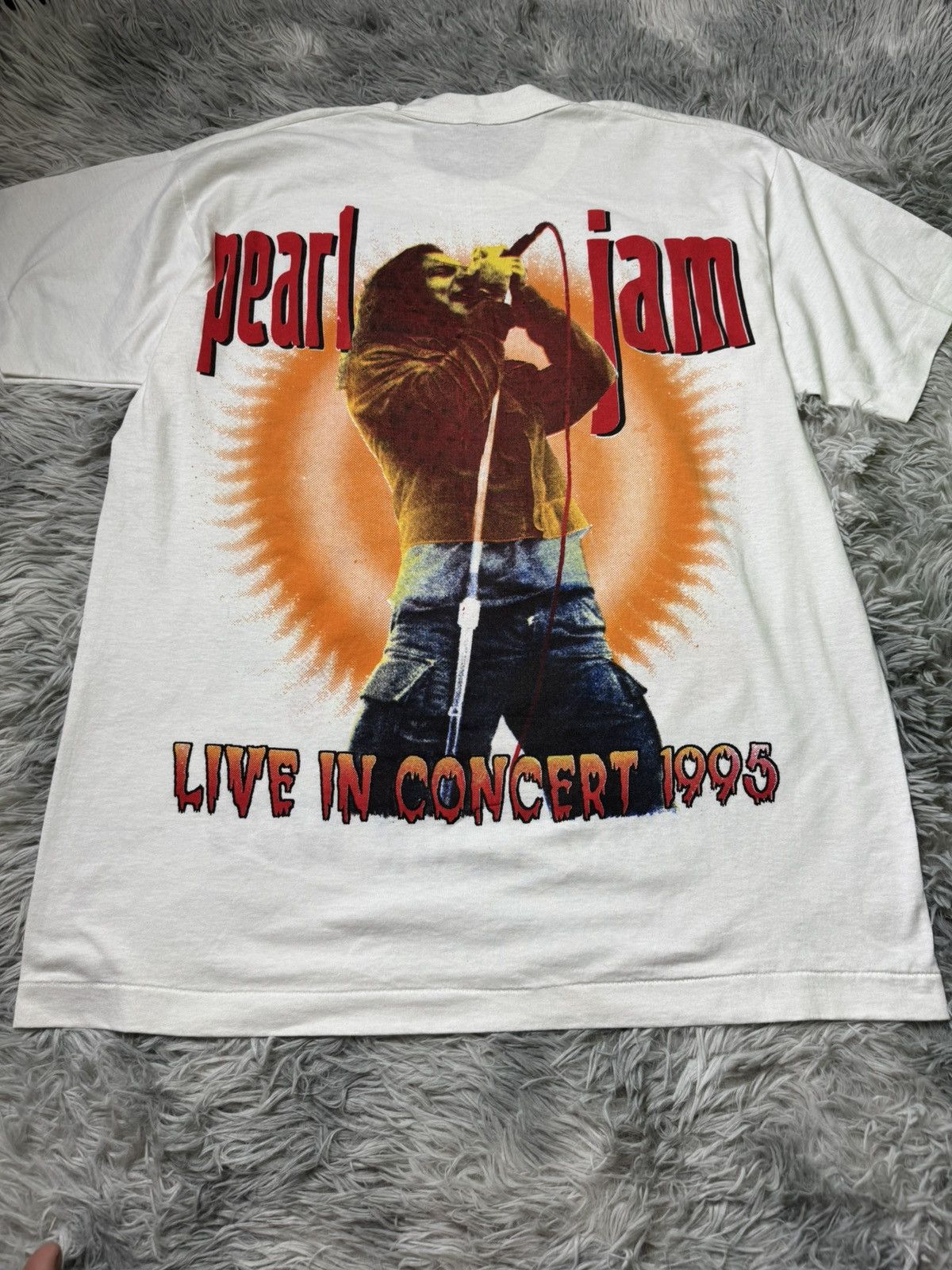 Band Tees Vintage Pearl Jam Size US XL / EU 56 / 4 - 5 Thumbnail