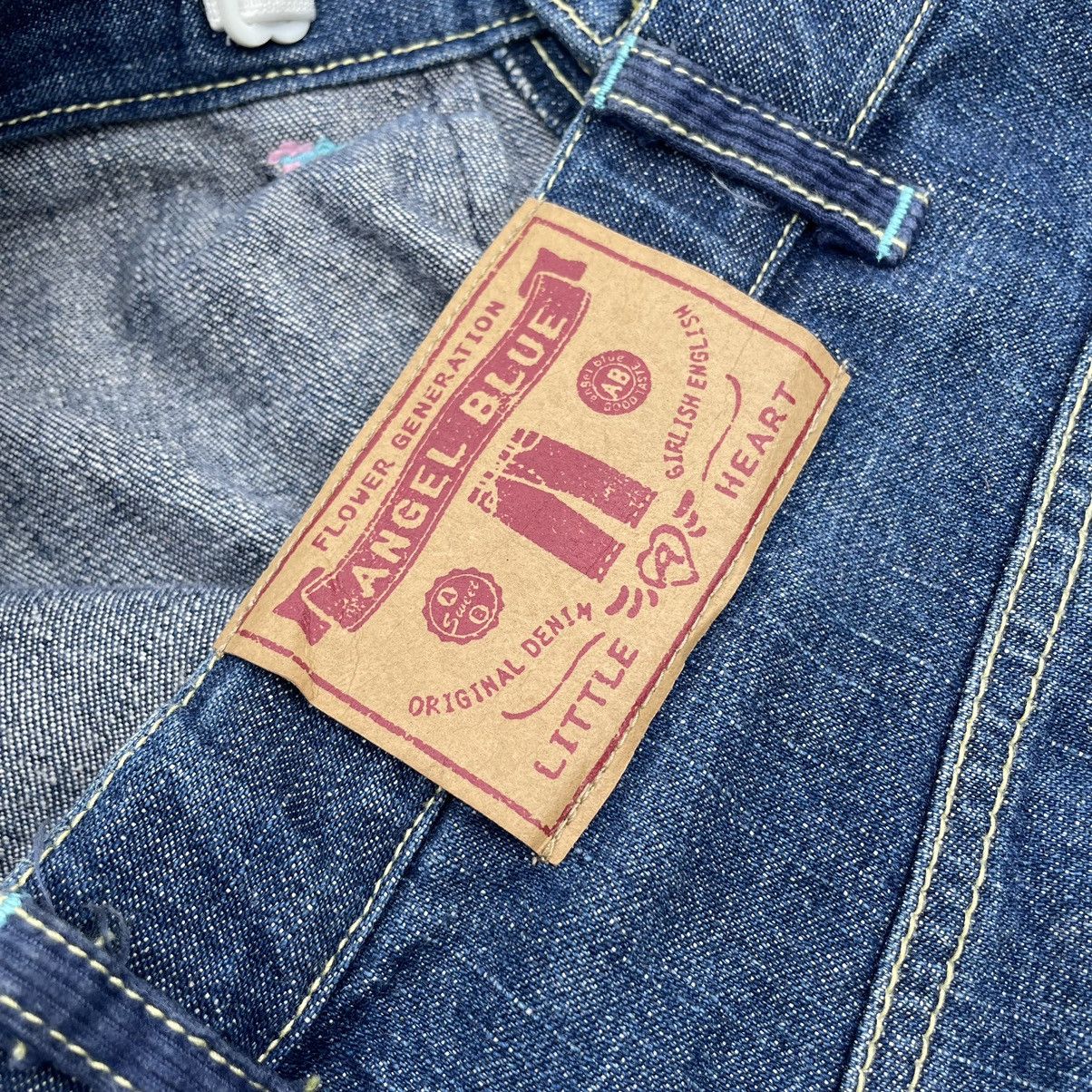 Angel Blue × Hysteric Glamour × Japanese Brand ANGEL BLUE CORDUROY POCKET PATCHWORK DENIM PANTS Size 28" / US 6 / IT 42 - 18 Thumbnail