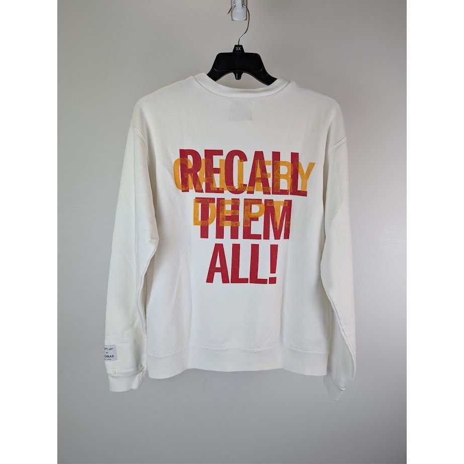Gallery Dept. o1rshd1 G Ball Crewneck Sweater in White Size US M / EU 48-50 / 2 - 9 Thumbnail