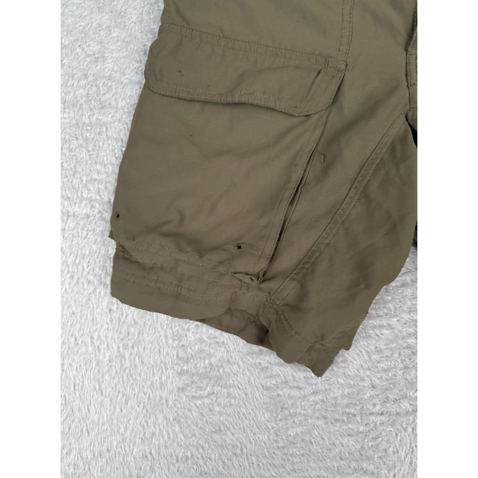 Vintage VINTAGE Boy Scouts Shorts Adult XS Green Switchbacks NO LEGS Polyester Mens Size US 27 - 3 Thumbnail
