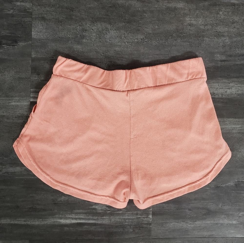 Designer Pink Pocket Detailed Love Lounge Short Size 36" / US 14 / IT 50 - 2 Thumbnail