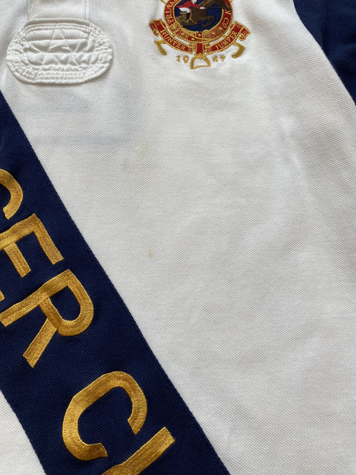 Polo Ralph Lauren Vintage Polo Ralph Lauren Mercer Club y2k rugby polo t shirt Size US M / EU 48-50 / 2 - 9 Thumbnail