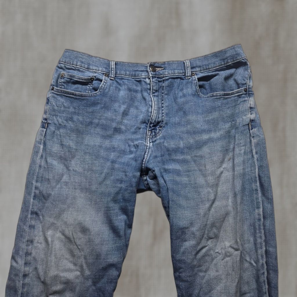 Chaps Chaps Jeans Light Wash Denim Straight Fit Blue Adult Men's Size 38 x 32 Size US 38 / EU 54 - 1 Thumbnail