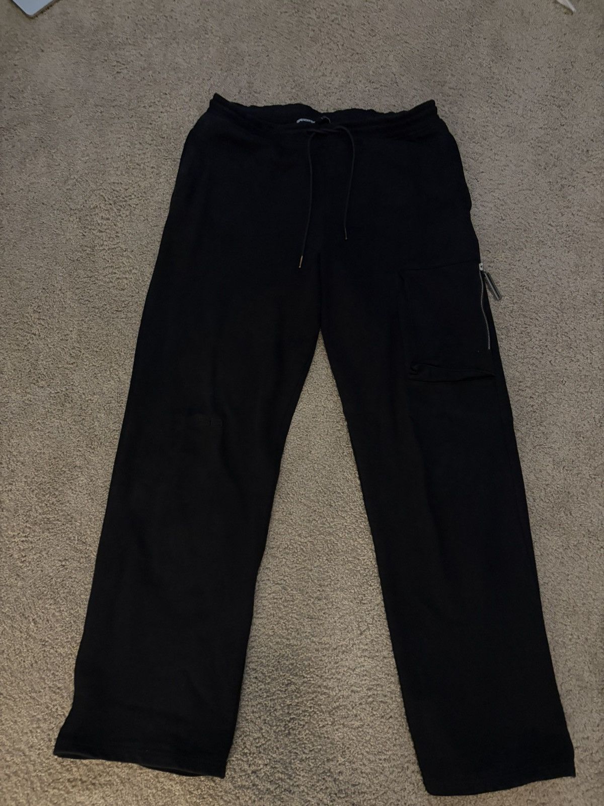 SPENCER BADU Spencer Badu Wide-leg sweatpants Size US 34 / EU 50 - 1 Thumbnail
