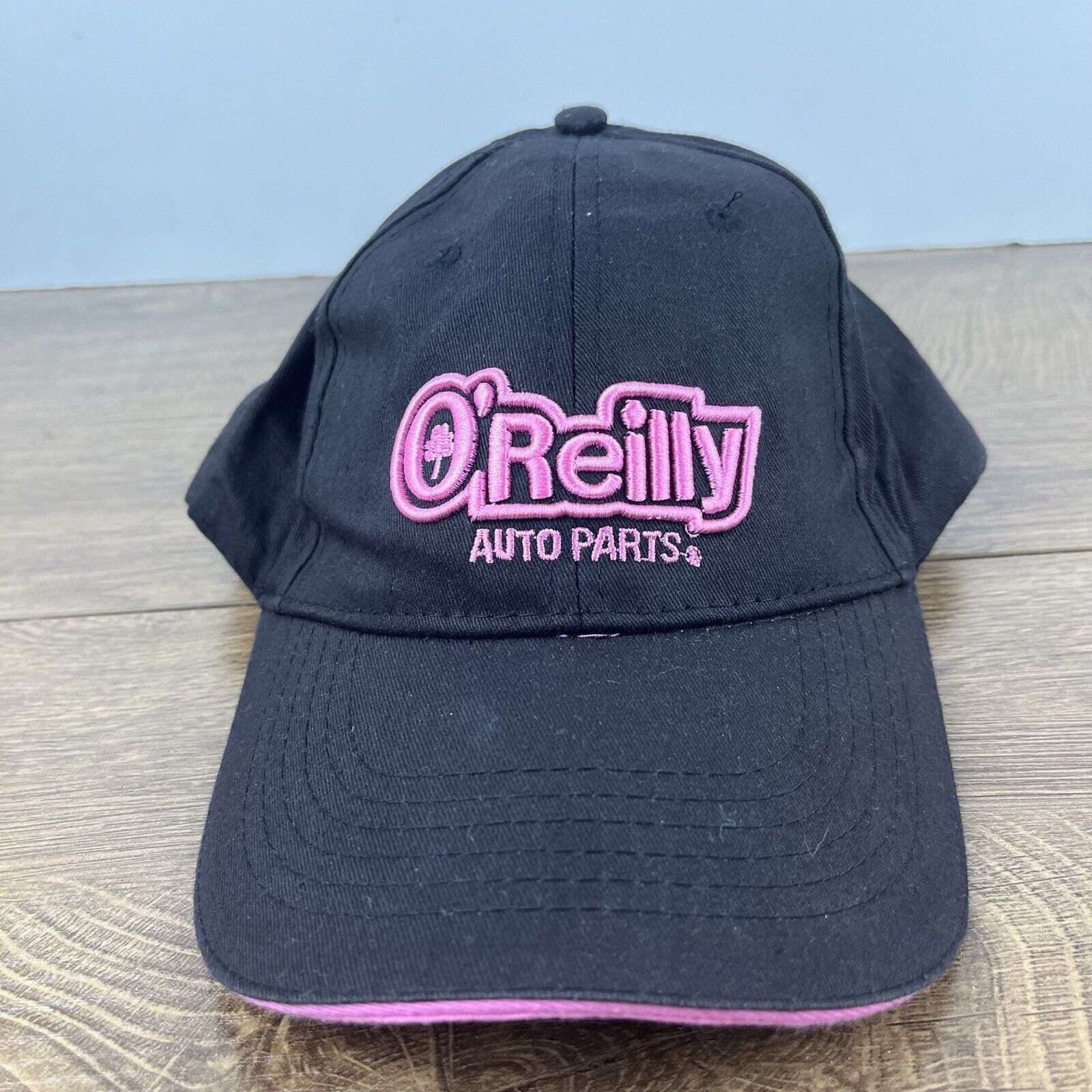 Other O'Reilly Auto Parts Hat Pink Black Hat Black Hat Adjustable Size ONE SIZE - 1 Thumbnail