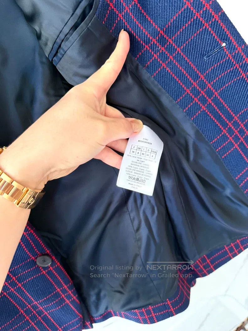 Dior Dior Striped Suit Size XS / US 0-2 / IT 36-38 - 4 Thumbnail