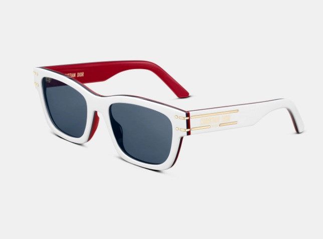Dior o1w1db11124 Size: OS / Three-Tone Rectangular Sunglasses Size ONE SIZE - 2 Thumbnail